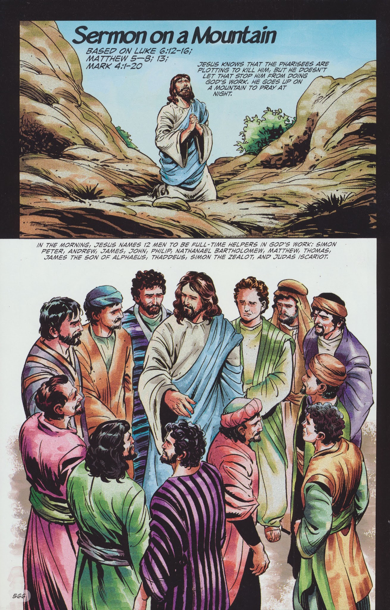 Read online The Action Bible comic -  Issue # TPB 2 - 189