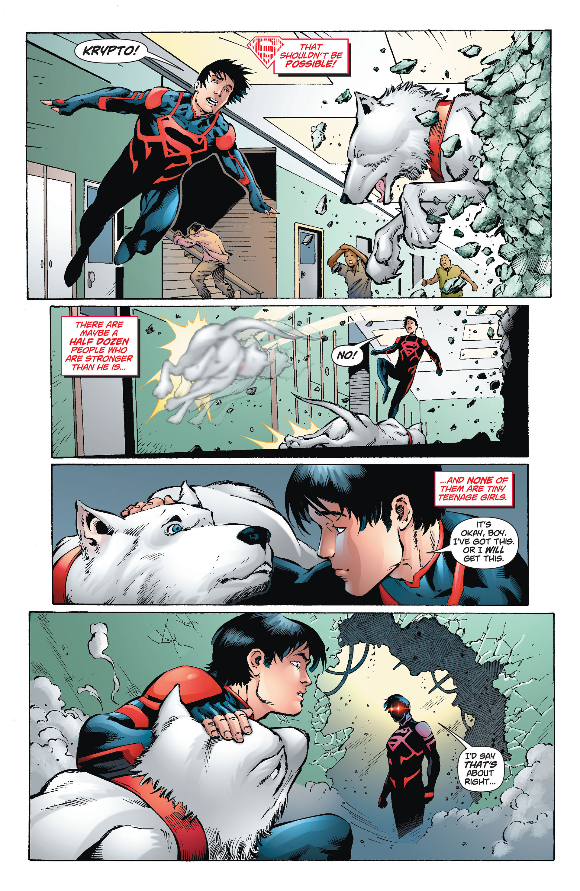 Read online Superboy (2012) comic -  Issue #23 - 11