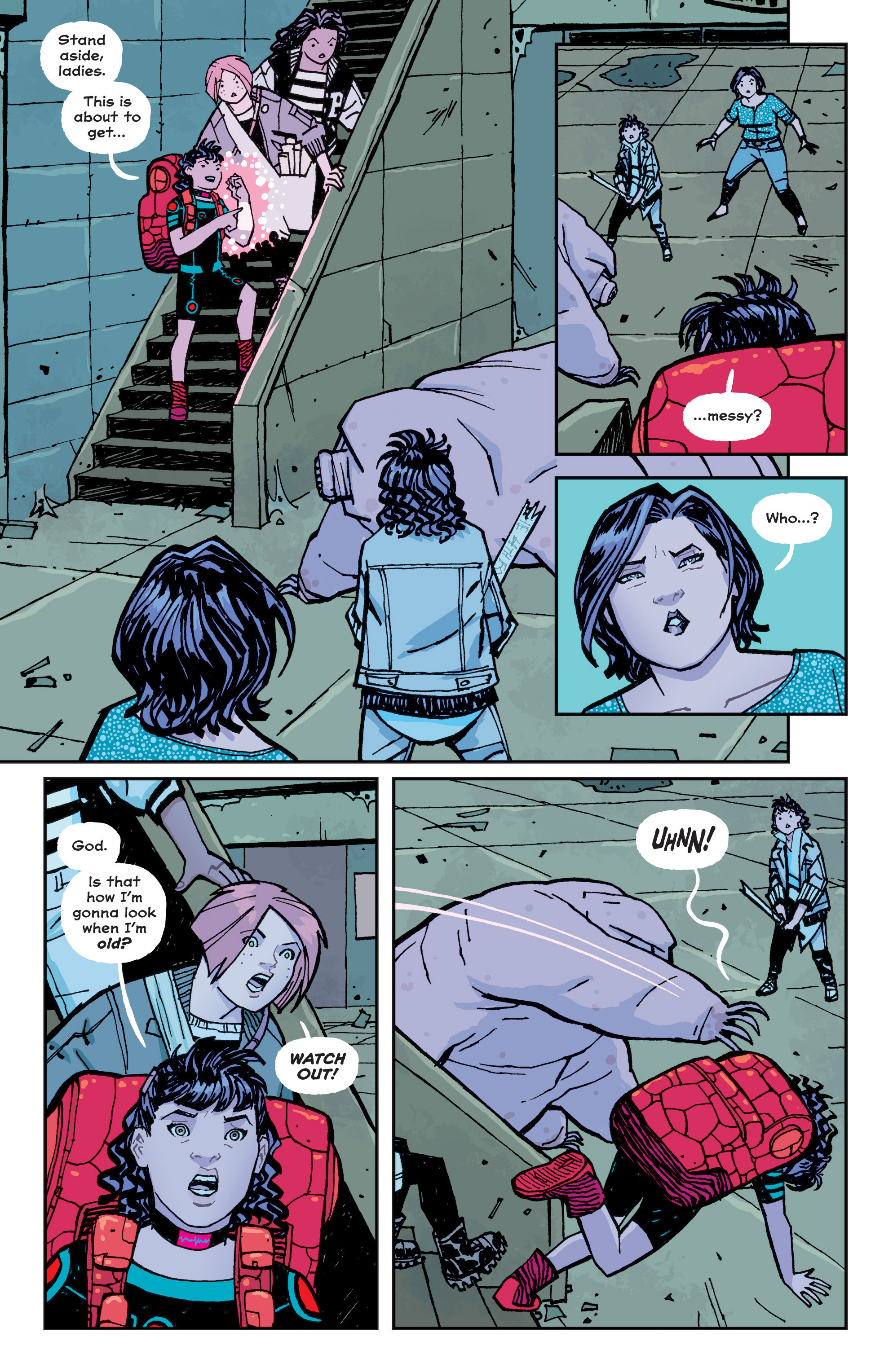 Read online Paper Girls comic -  Issue #9 - 12