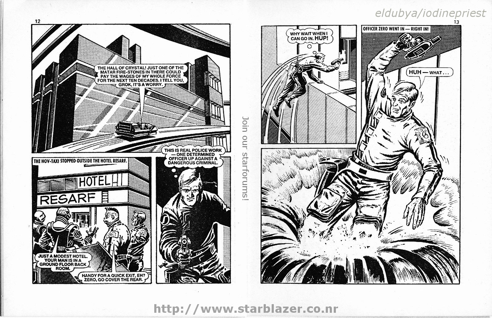 Read online Starblazer comic -  Issue #184 - 8