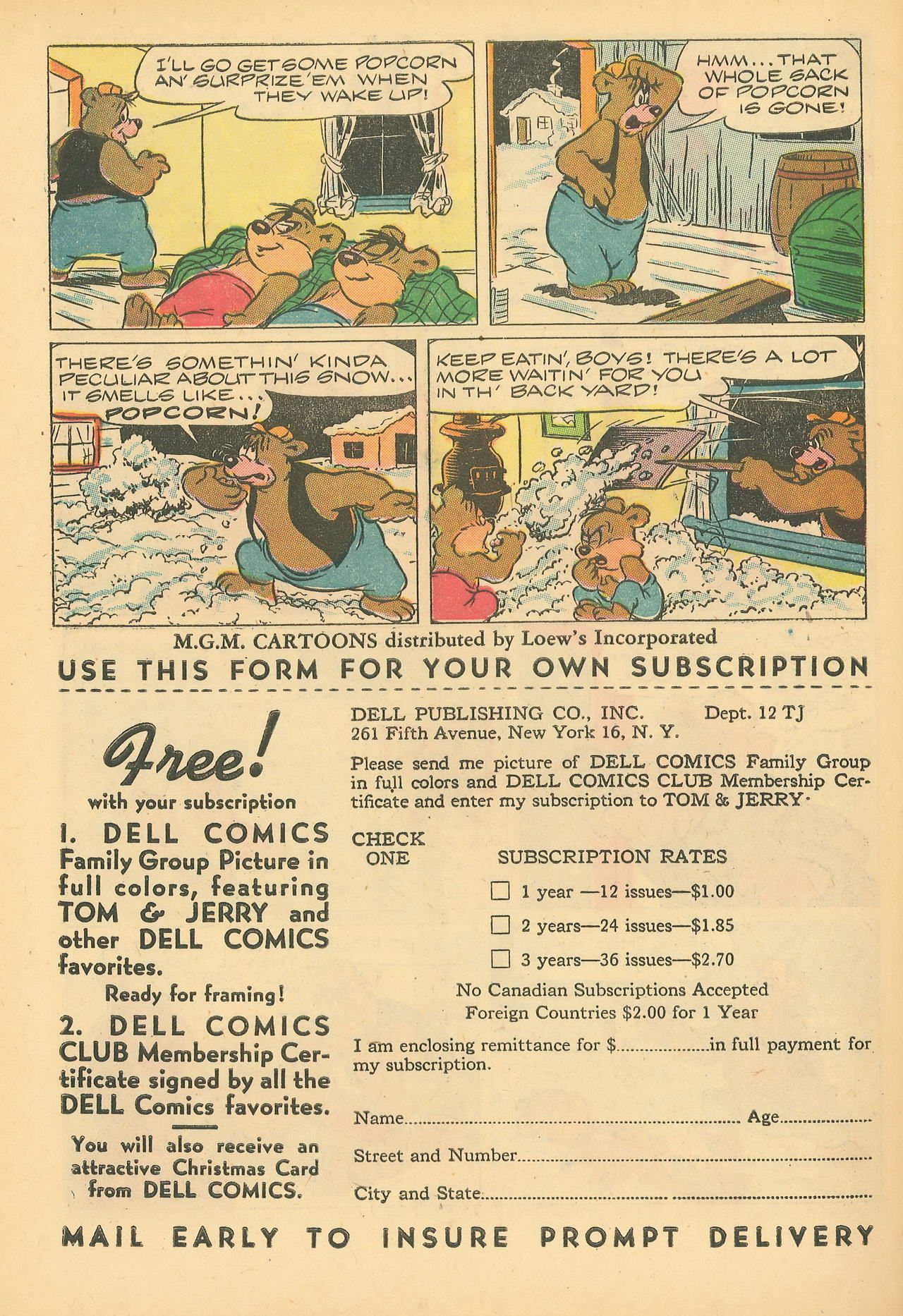 Read online Tom & Jerry Comics comic -  Issue #77 - 50