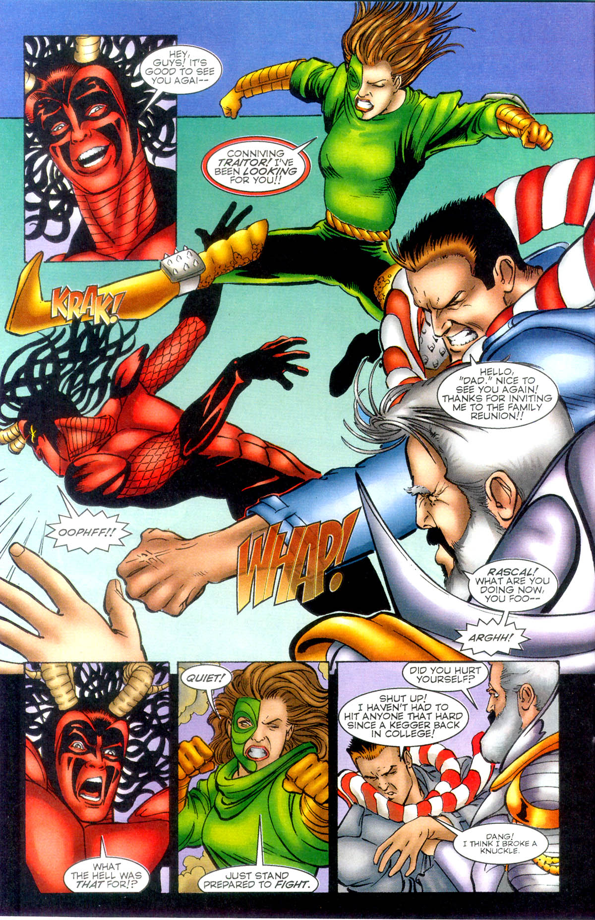 Read online Strikeback! (1996) comic -  Issue #5 - 8