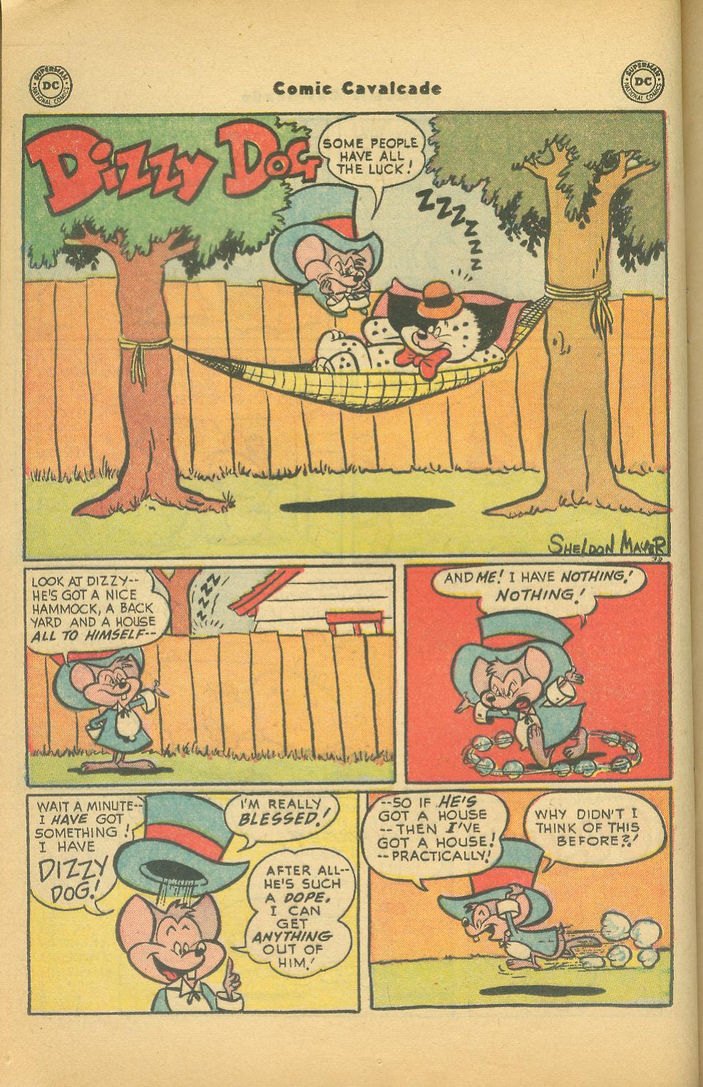 Read online Comic Cavalcade comic -  Issue #61 - 22