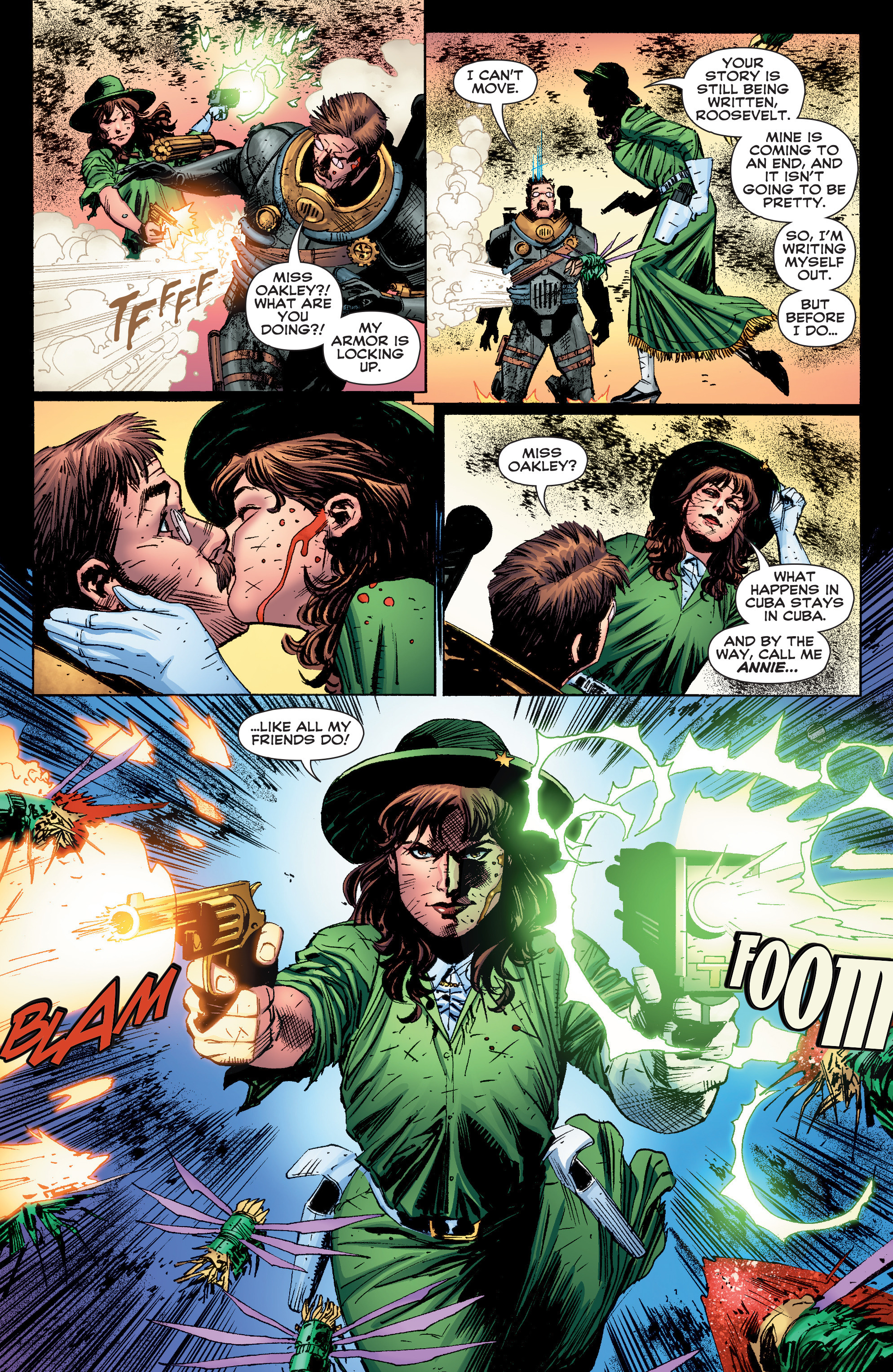 Read online Rough Riders comic -  Issue #7 - 9