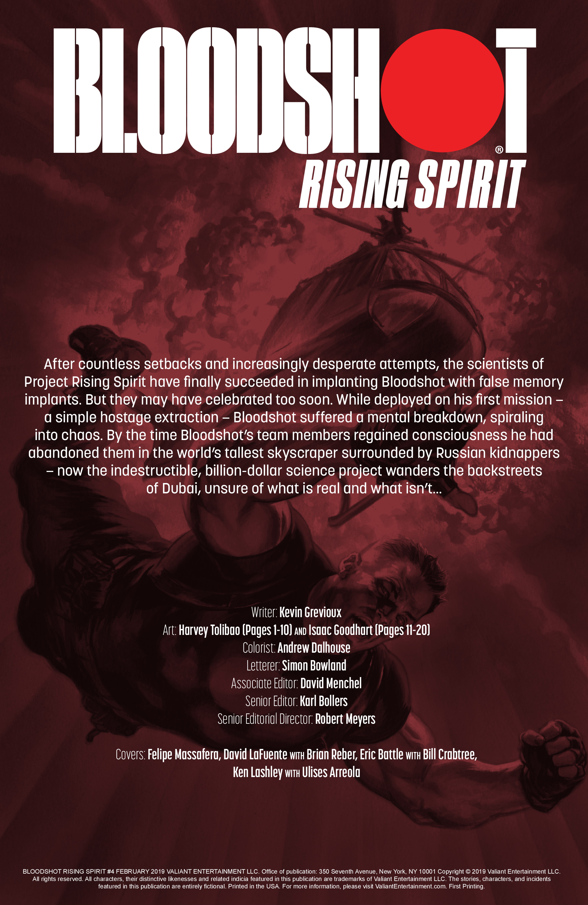 Read online Bloodshot Rising Spirit comic -  Issue #4 - 2