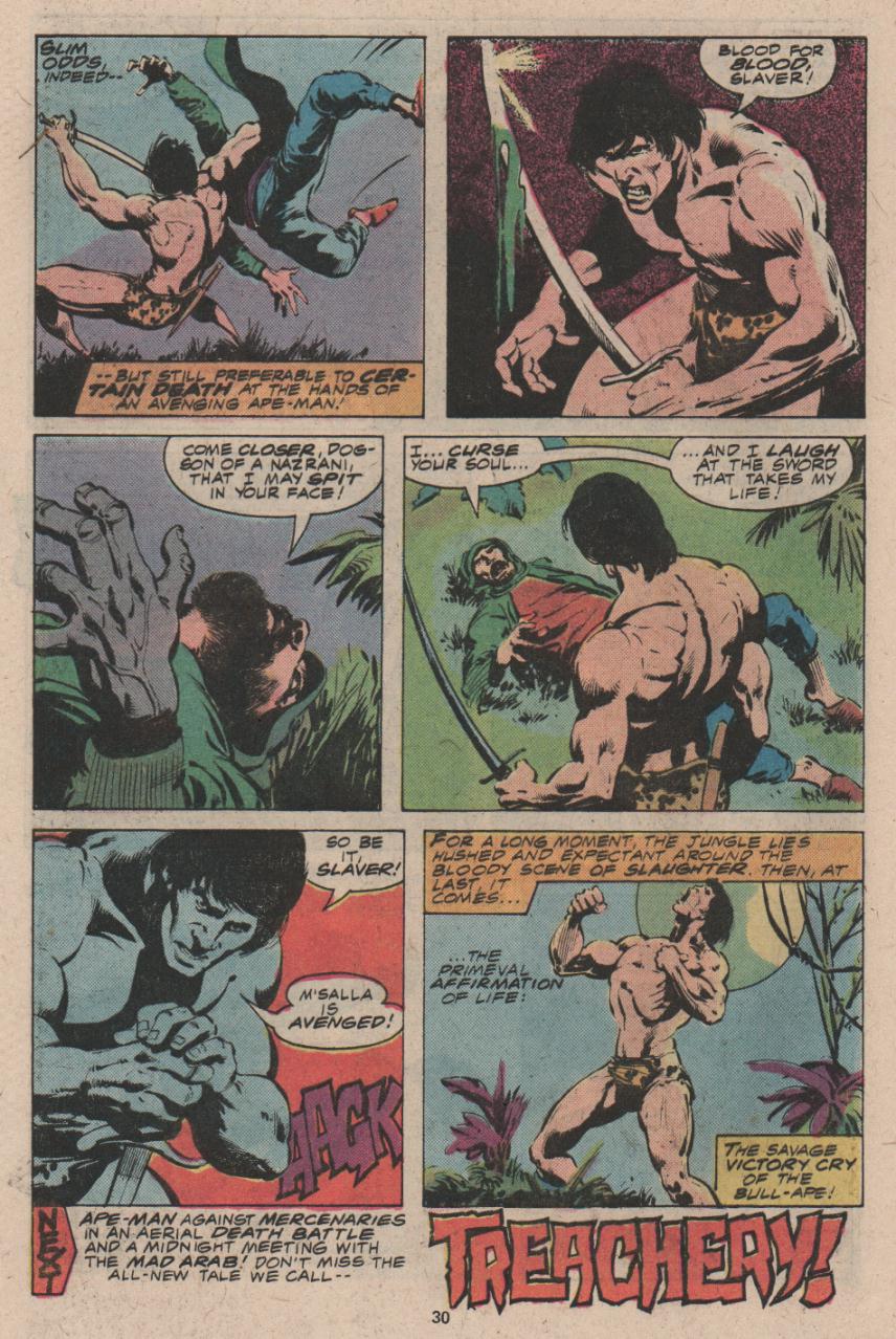 Read online Tarzan (1977) comic -  Issue #15 - 19