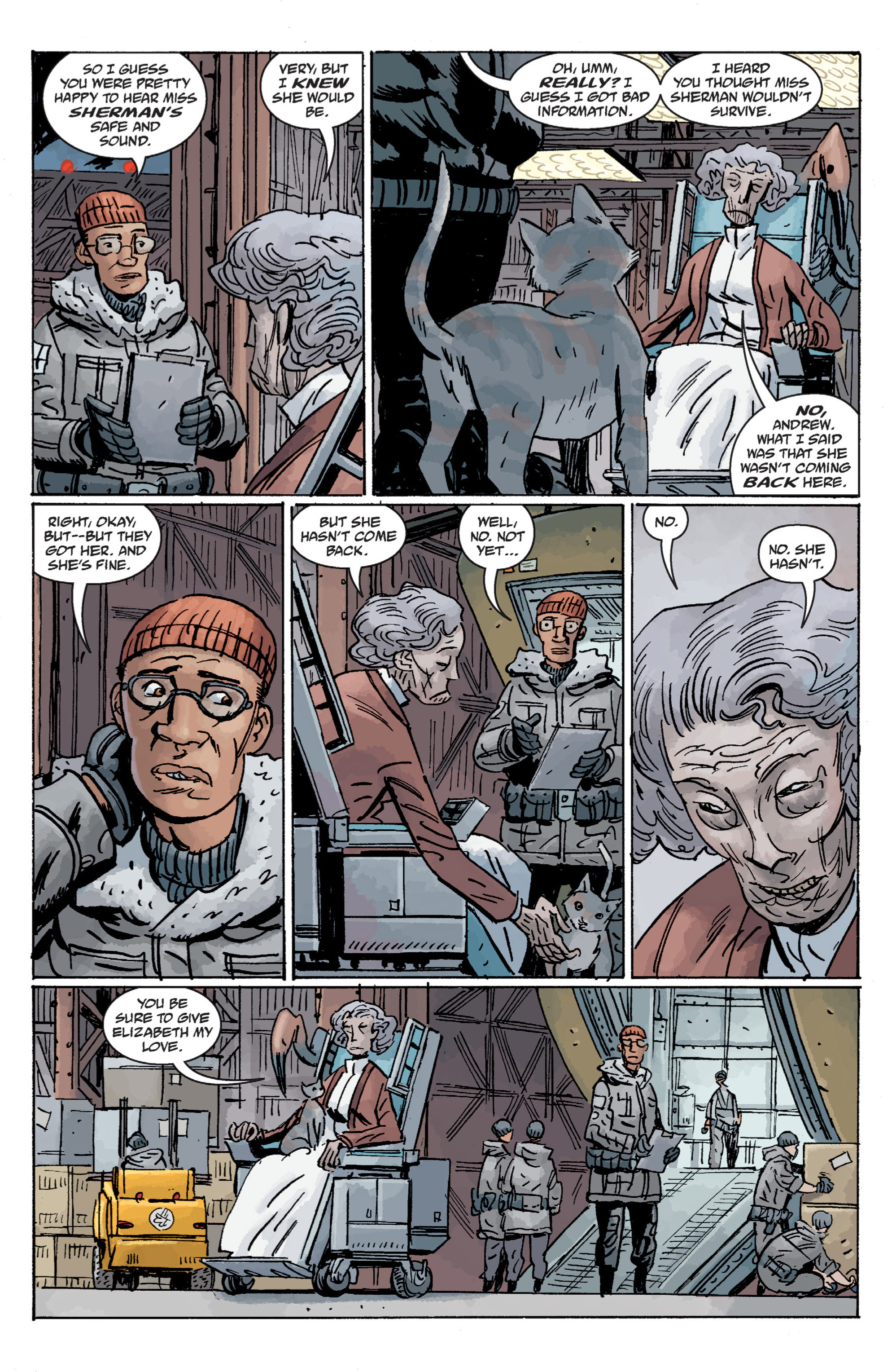 Read online B.P.R.D. (2003) comic -  Issue # TPB 14 - 17