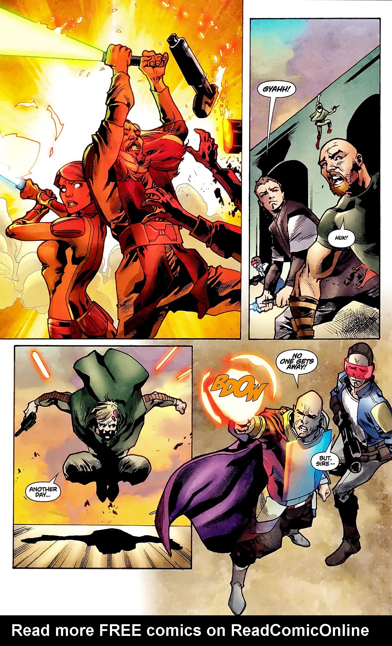 Read online Star Wars: Jedi - The Dark Side comic -  Issue #3 - 22