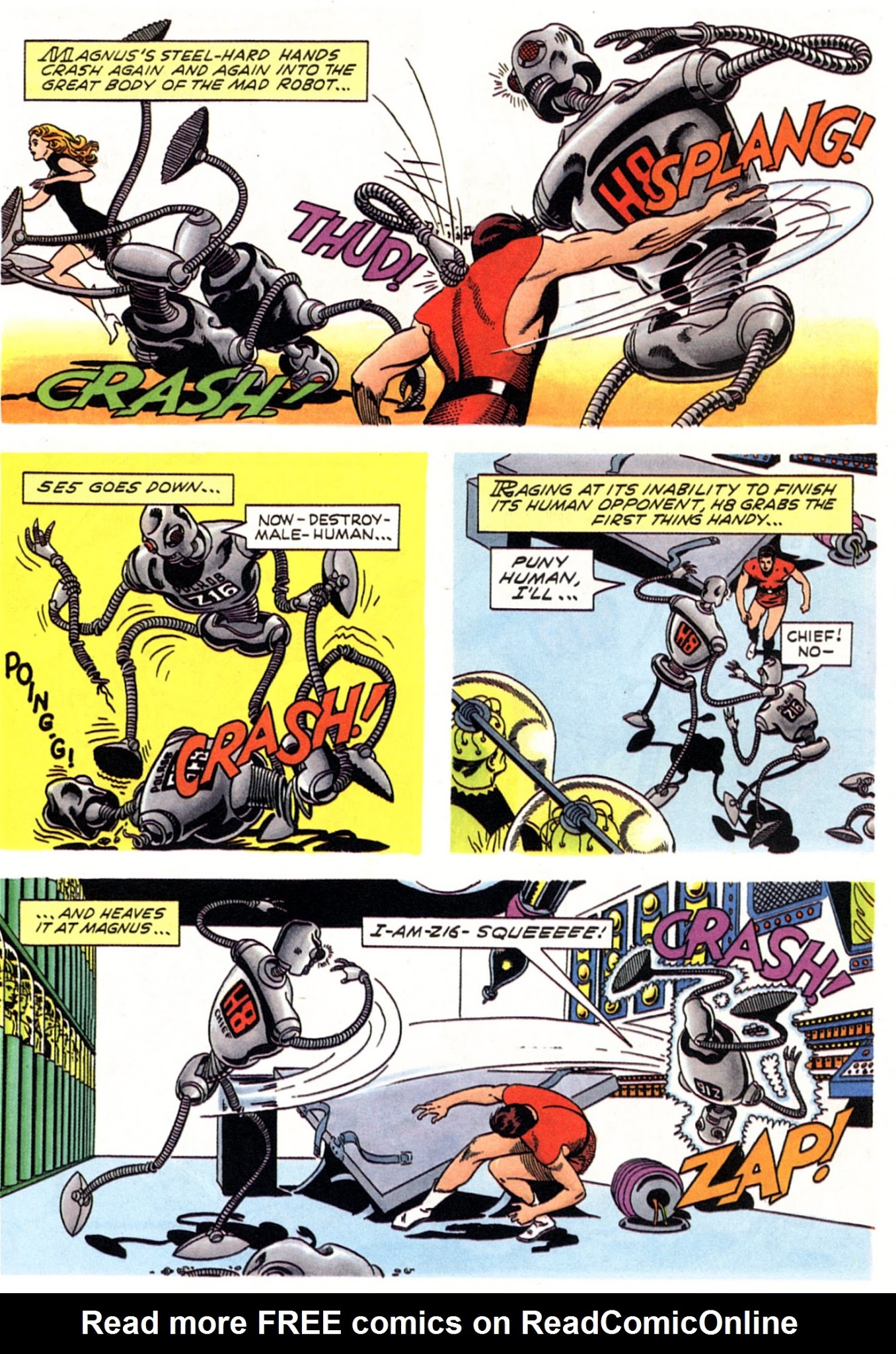 Read online Vintage Magnus, Robot Fighter comic -  Issue #1 - 24