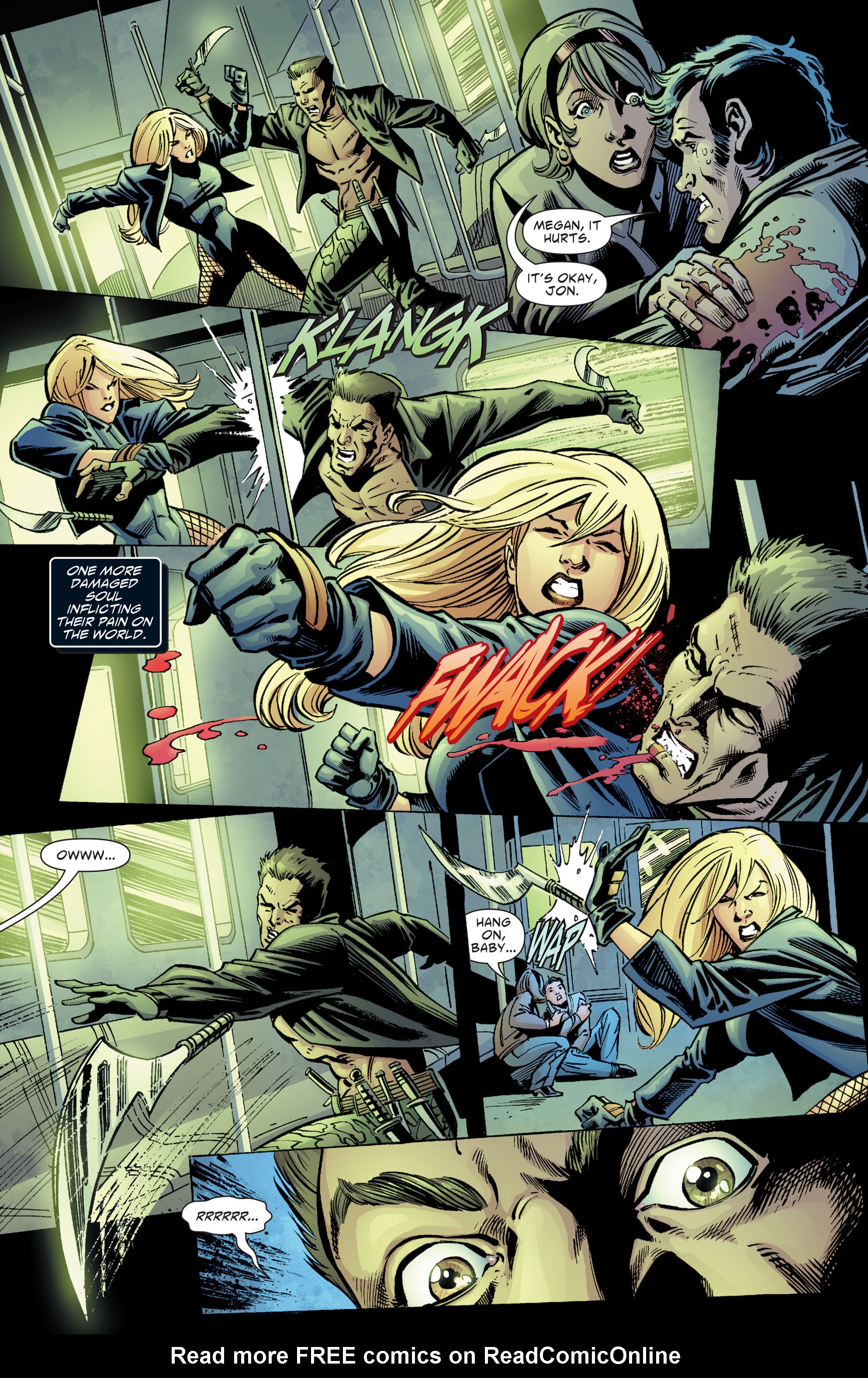 Read online Green Arrow/Black Canary comic -  Issue #23 - 22