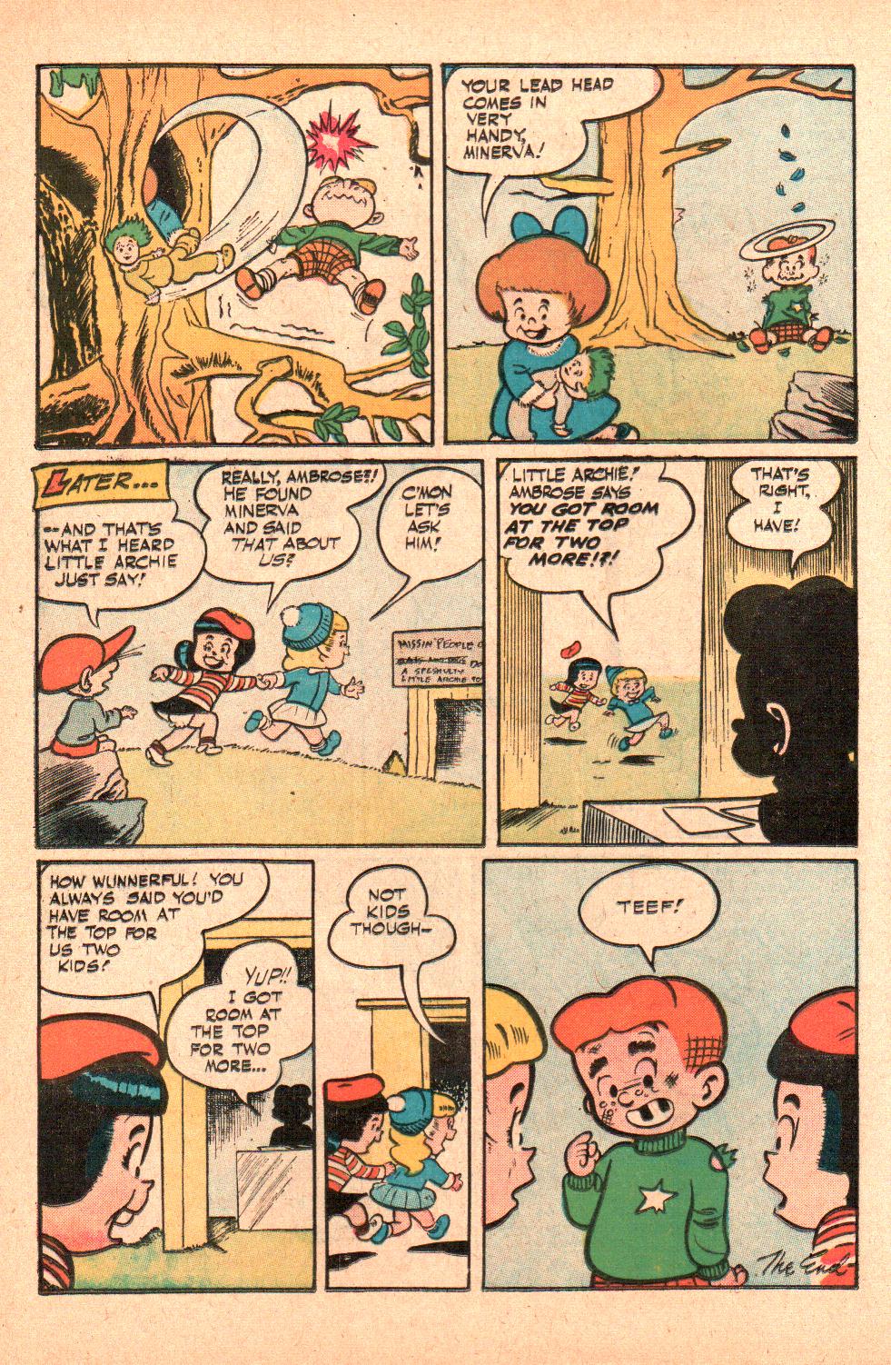 Read online Little Archie (1956) comic -  Issue #6 - 12