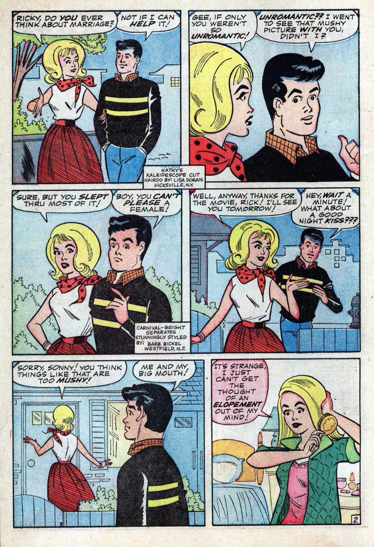 Read online Kathy (1959) comic -  Issue #25 - 4