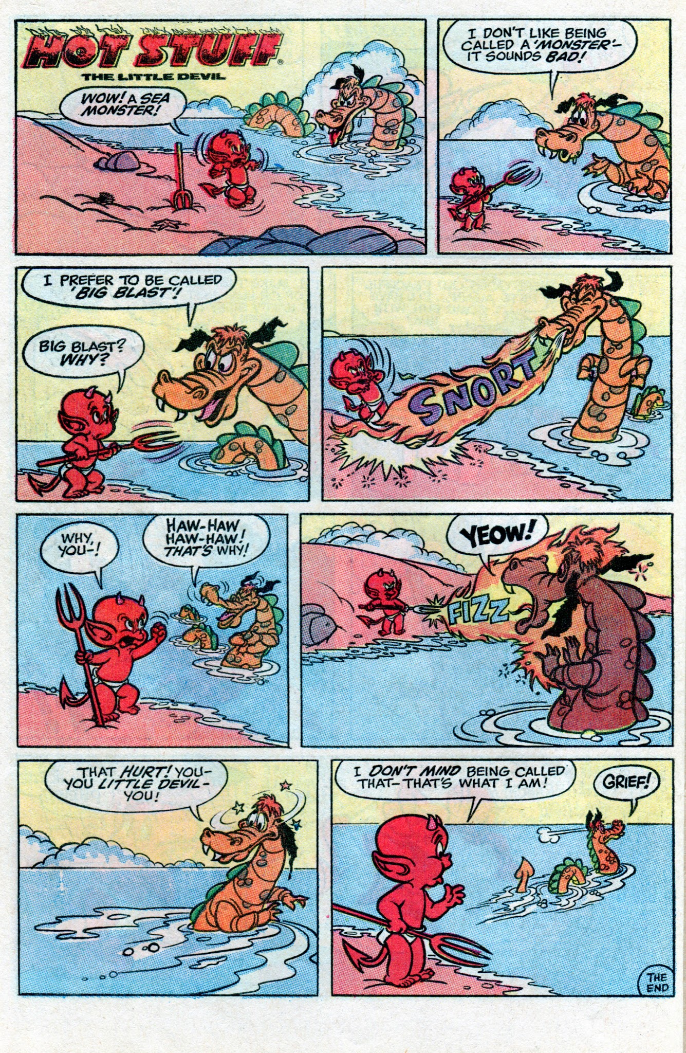 Read online Hot Stuff, the Little Devil comic -  Issue #109 - 34