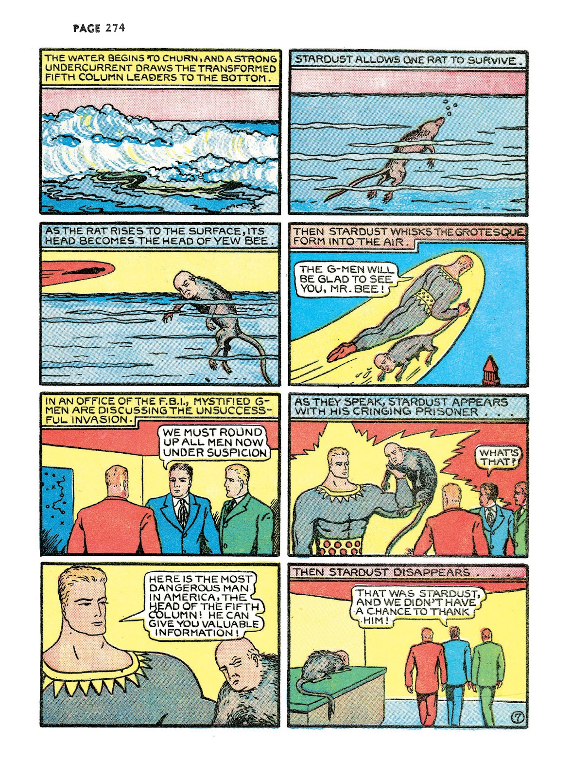 Turn Loose Our Death Rays and Kill Them All!: The Complete Works of Fletcher Hanks issue TPB (Part 4) - Page 7