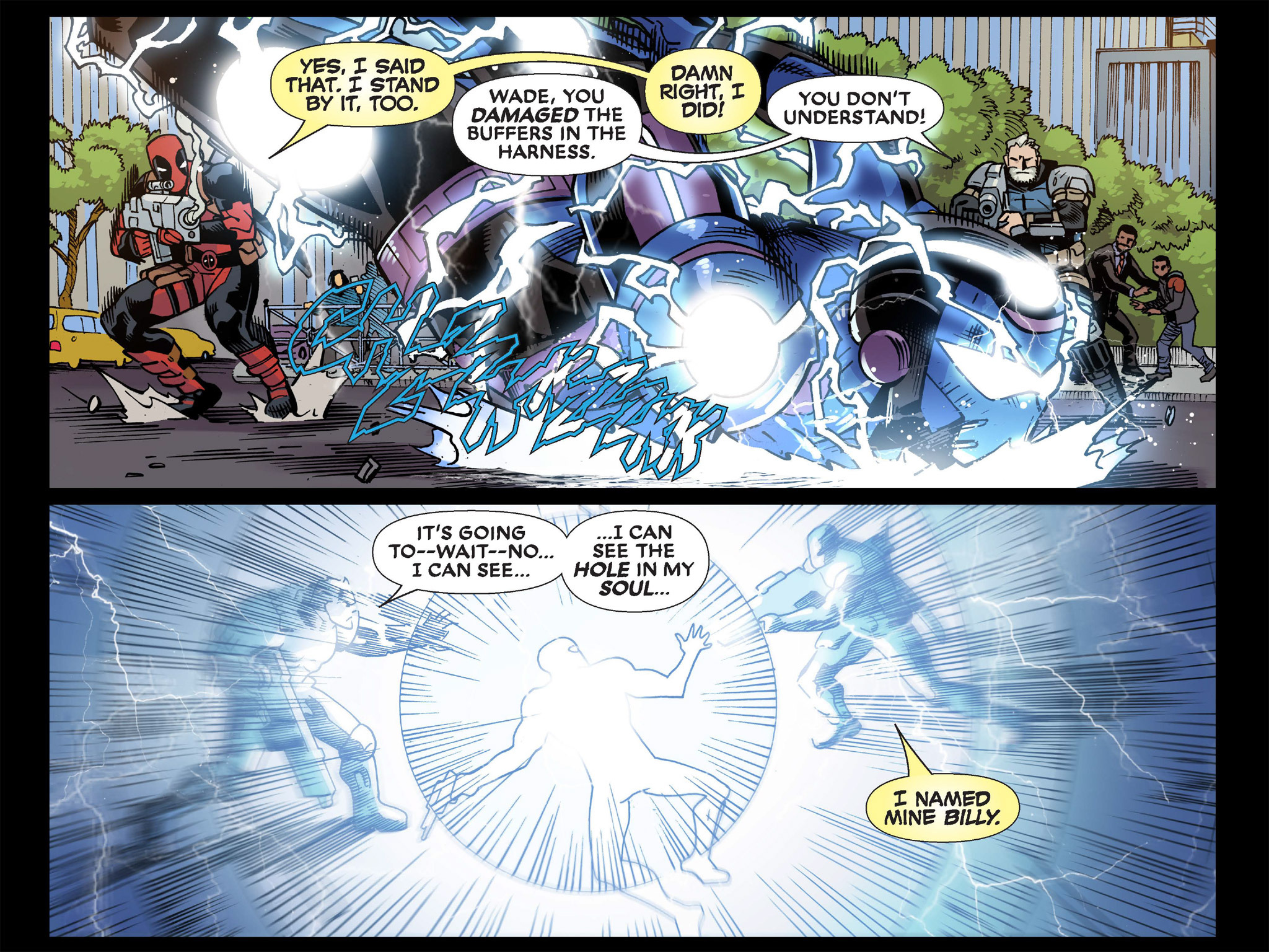 Read online Deadpool & Cable: Split Second Infinite Comic comic -  Issue #3 - 48