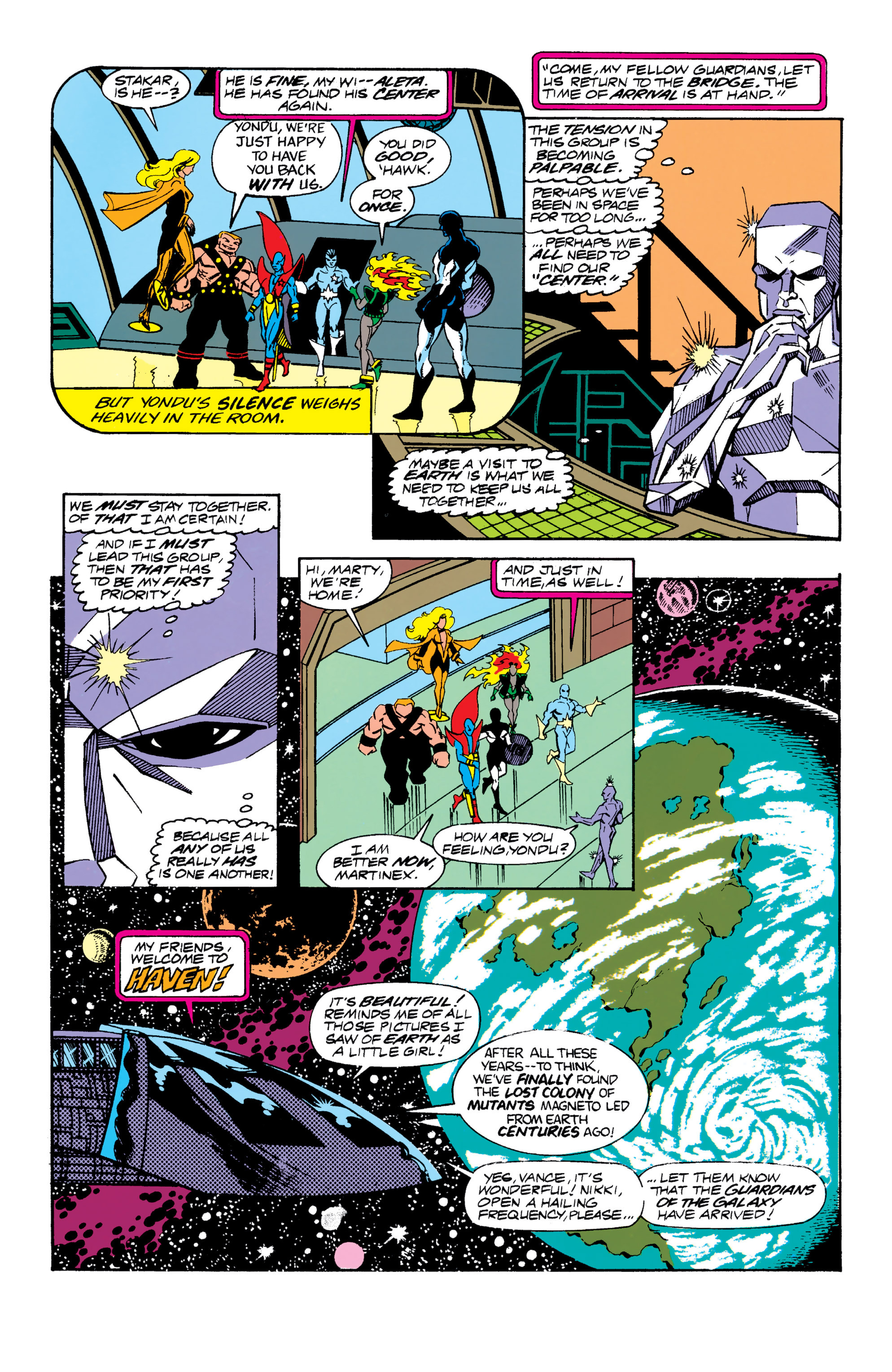 Read online Guardians of the Galaxy (1990) comic -  Issue # _TPB Guardians of the Galaxy by Jim Valentino 2 (Part 1) - 22