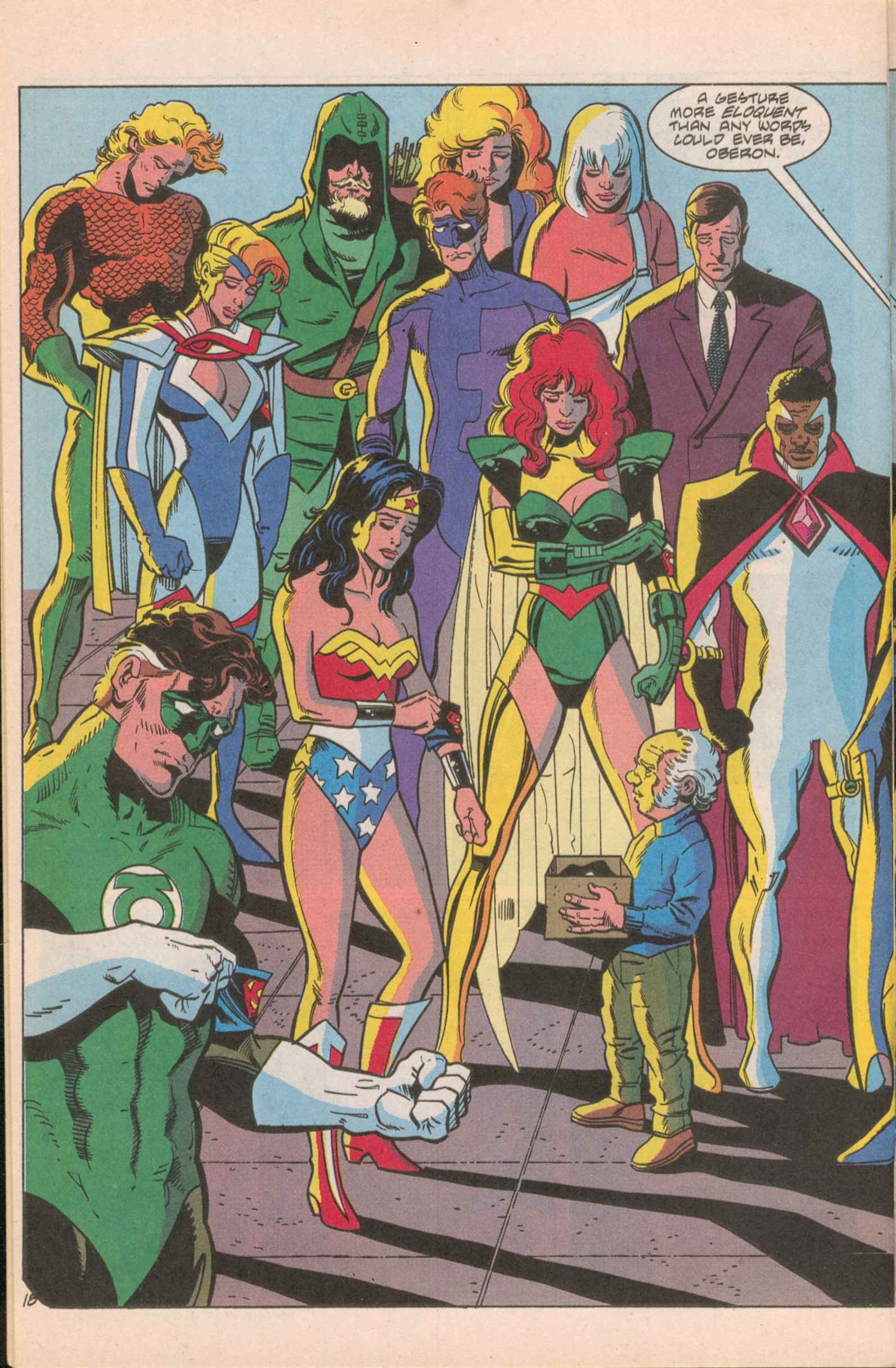 Read online Justice League America comic -  Issue #70 - 31