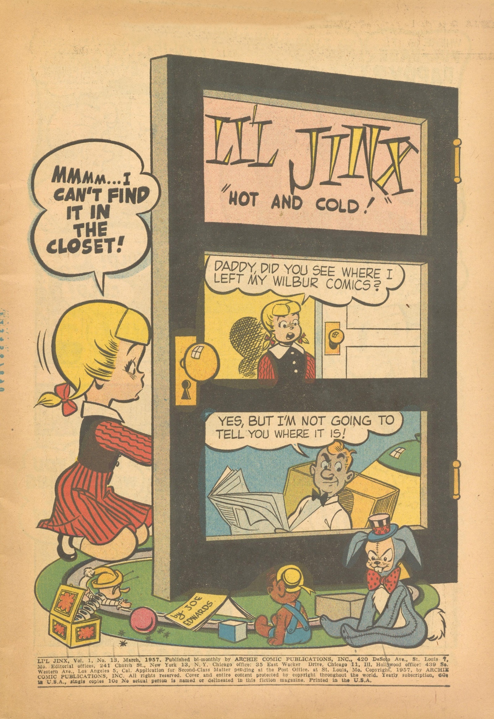Read online Li'l Jinx (1956) comic -  Issue #13 - 3