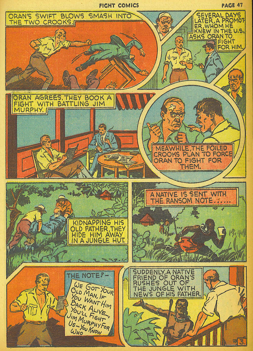 Read online Fight Comics comic -  Issue #2 - 49