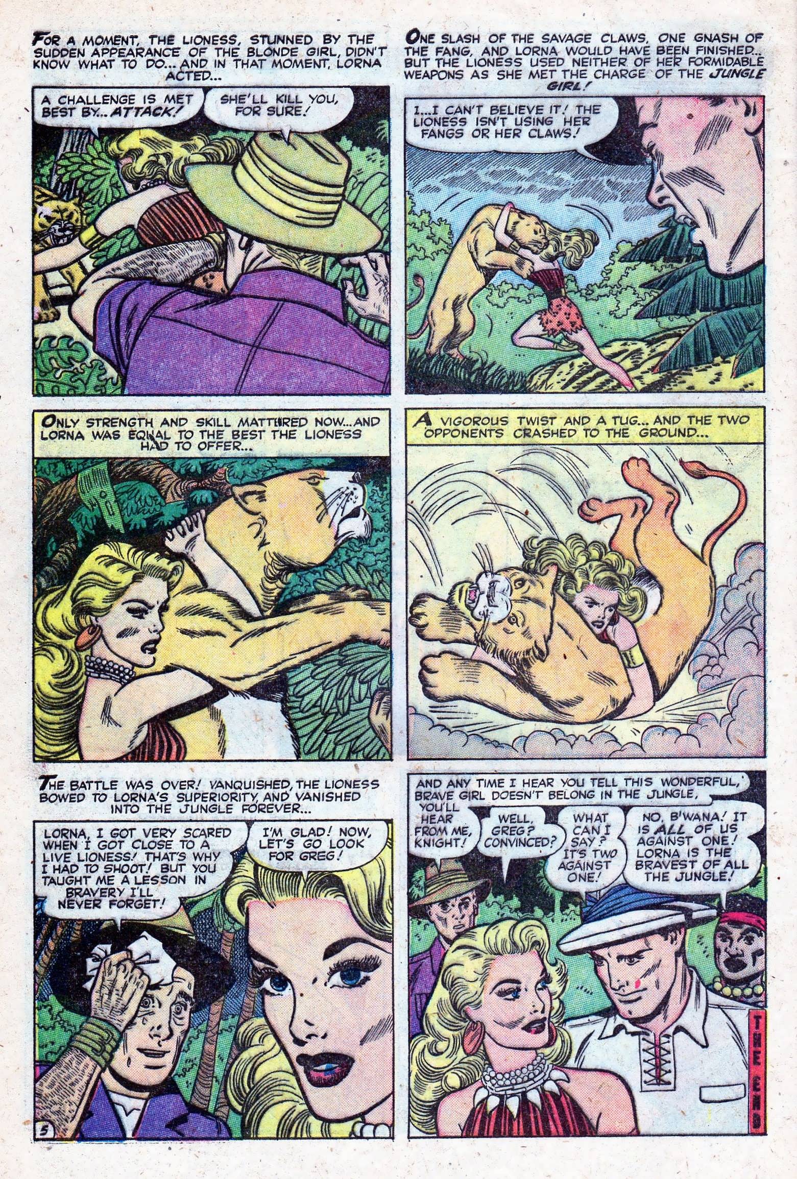 Read online Lorna, The Jungle Girl comic -  Issue #21 - 32