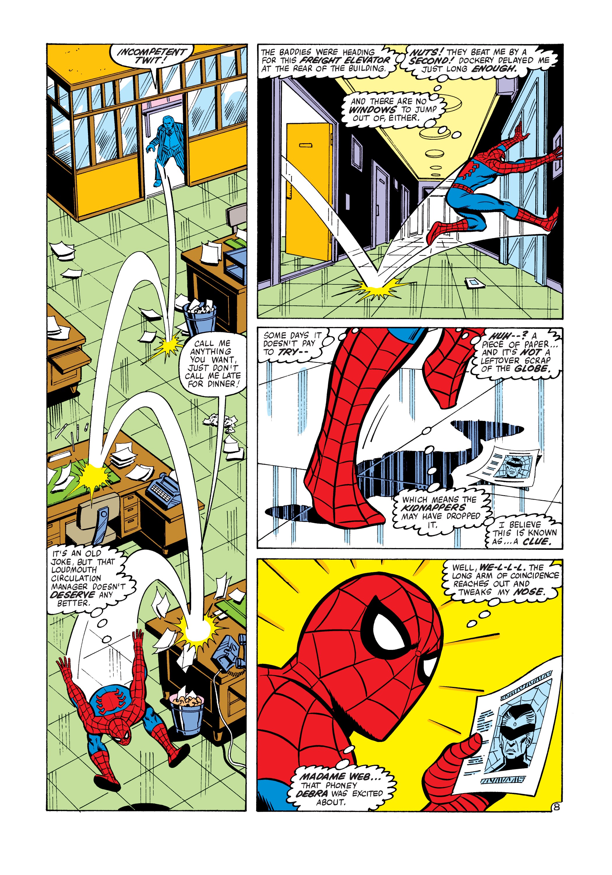 Read online Marvel Masterworks: The Amazing Spider-Man comic -  Issue # TPB 20 (Part 2) - 81