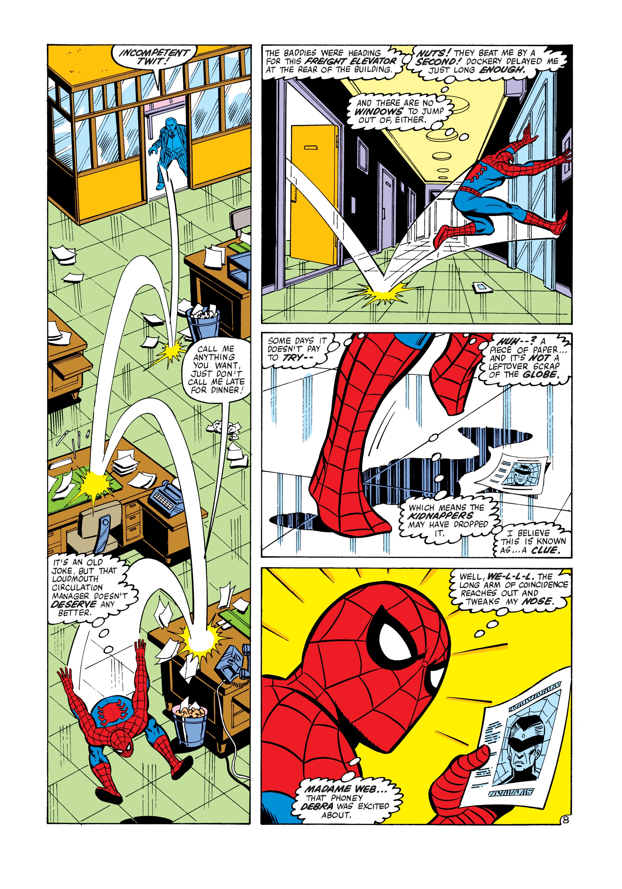 Read online Marvel Masterworks: The Amazing Spider-Man comic -  Issue # TPB 20 (Part 2) - 81