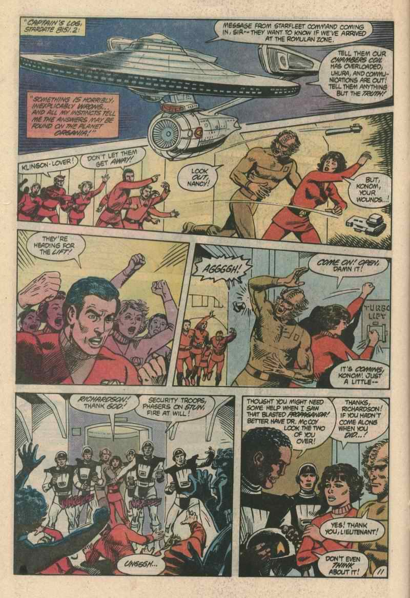Read online Star Trek (1984) comic -  Issue #3 - 12