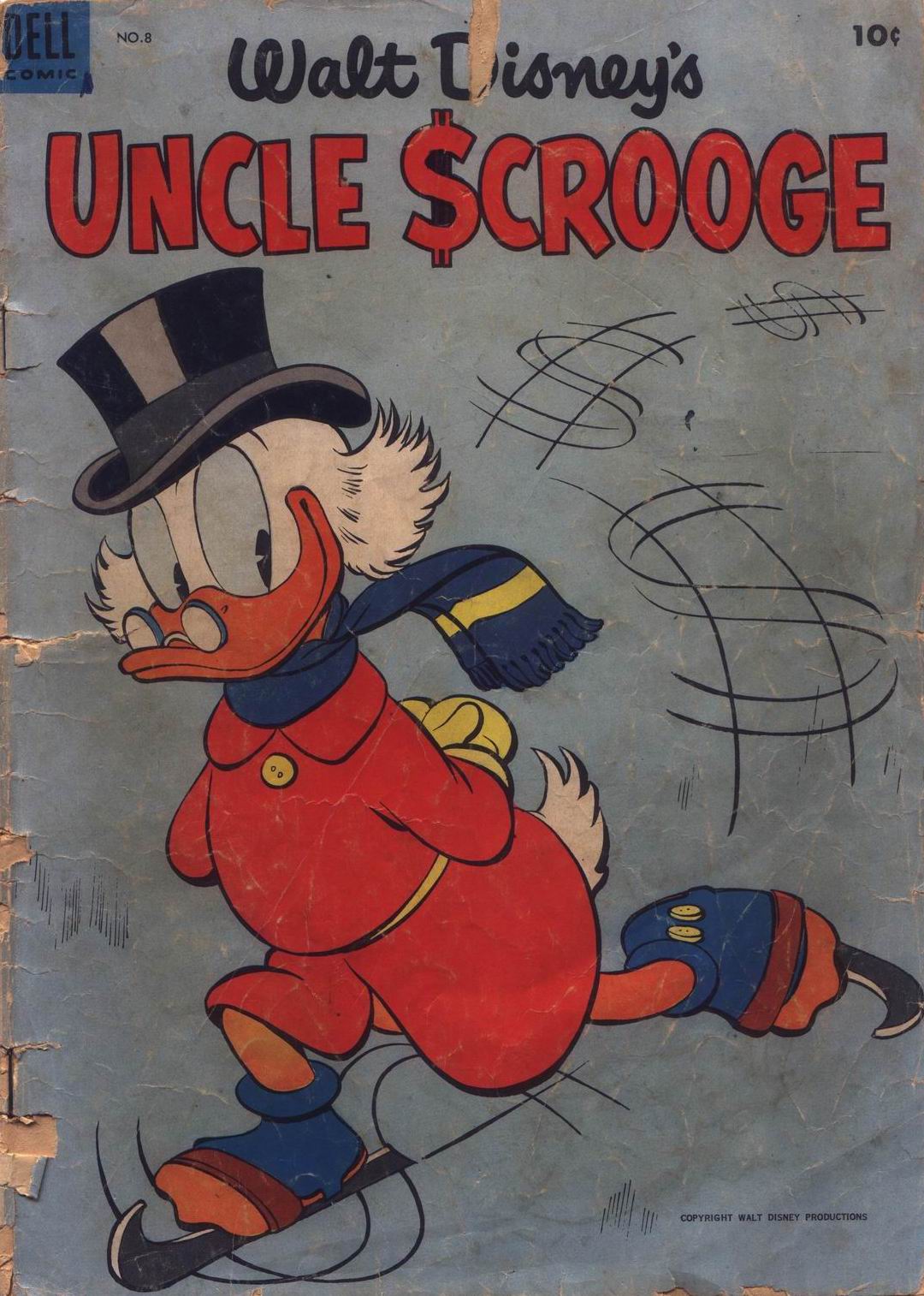 Read online Uncle Scrooge (1953) comic -  Issue #8 - 1