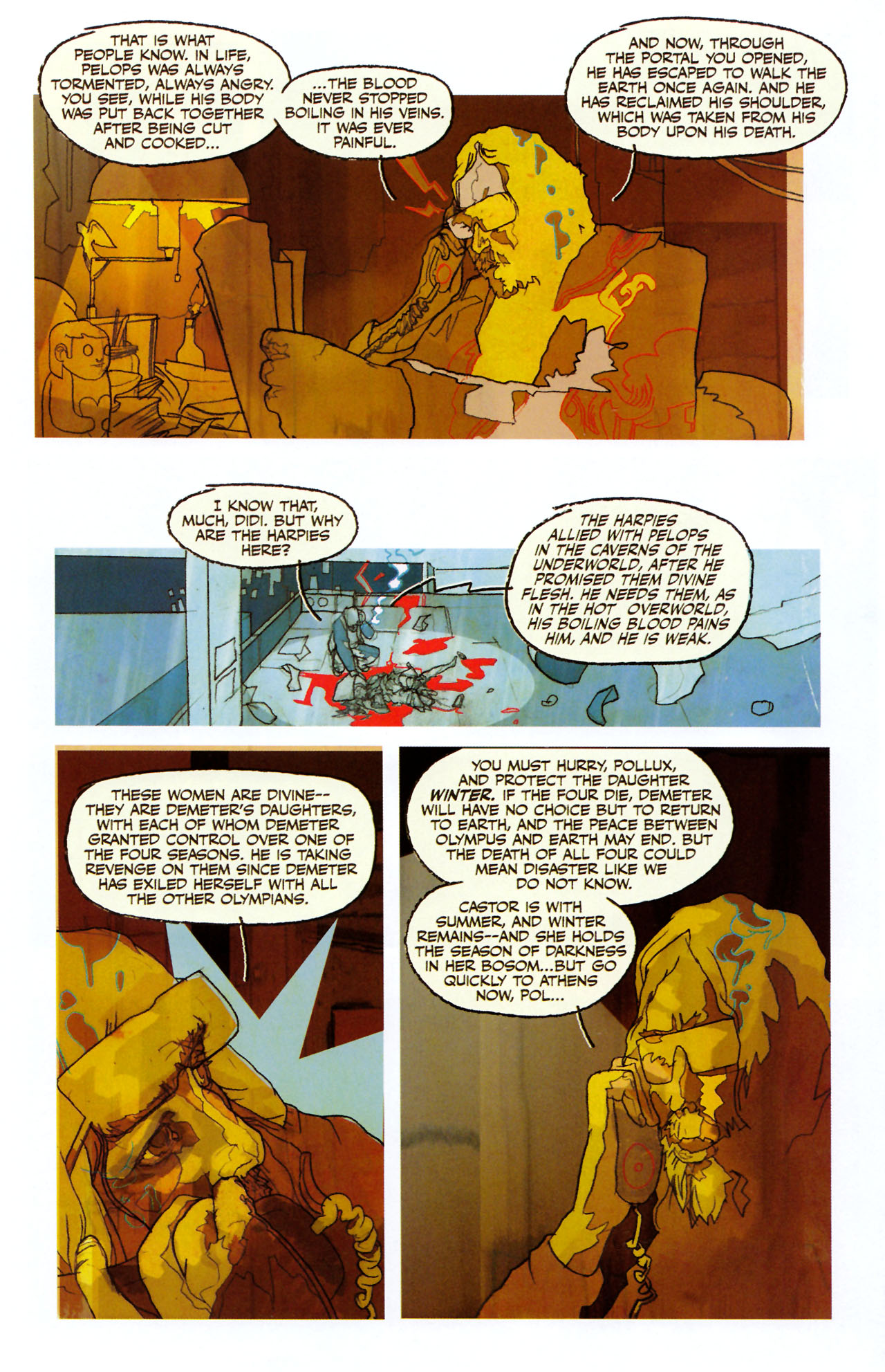 Read online Olympus (2009) comic -  Issue #3 - 10