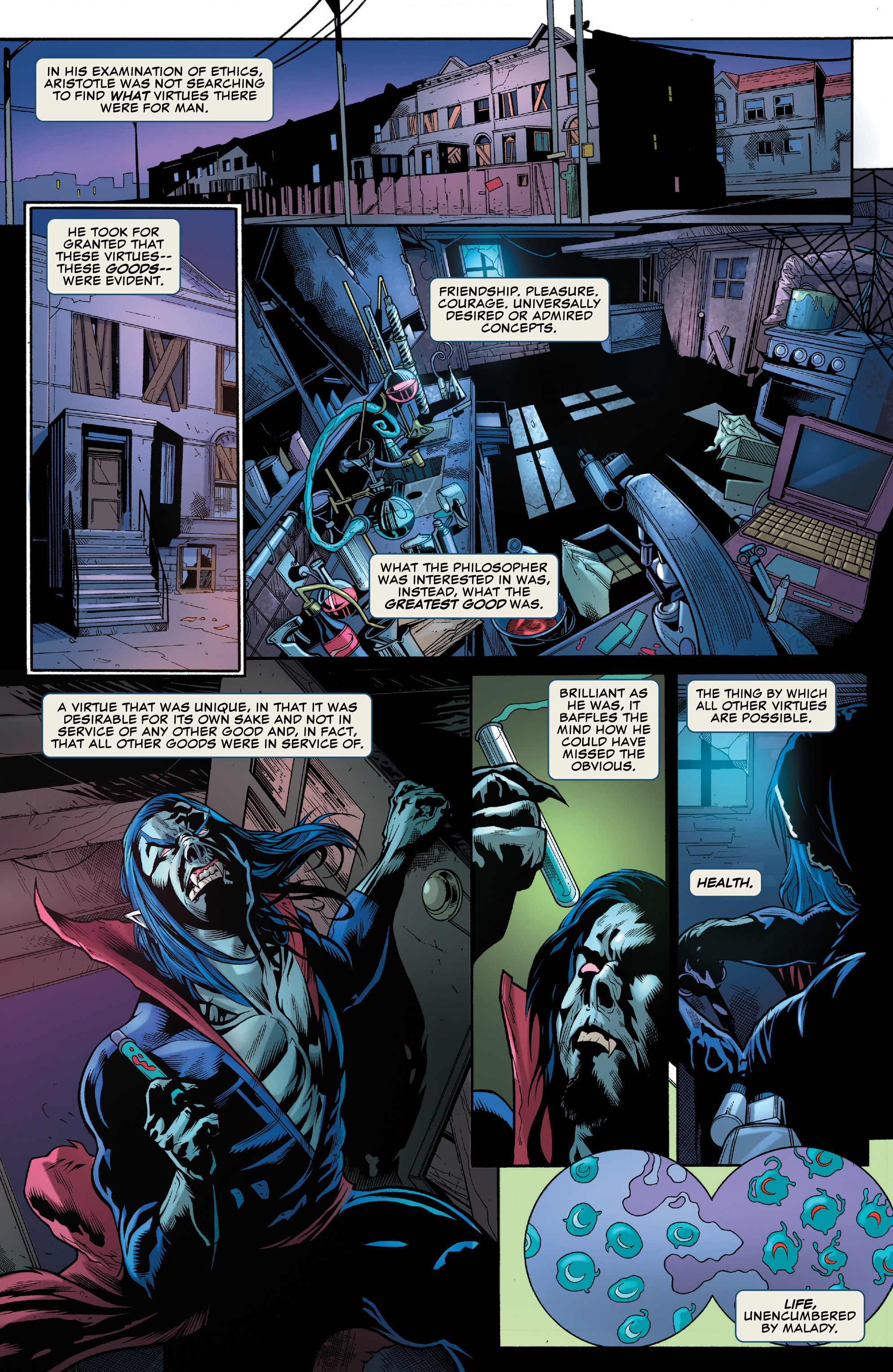 Read online Morbius comic -  Issue #1 - 12