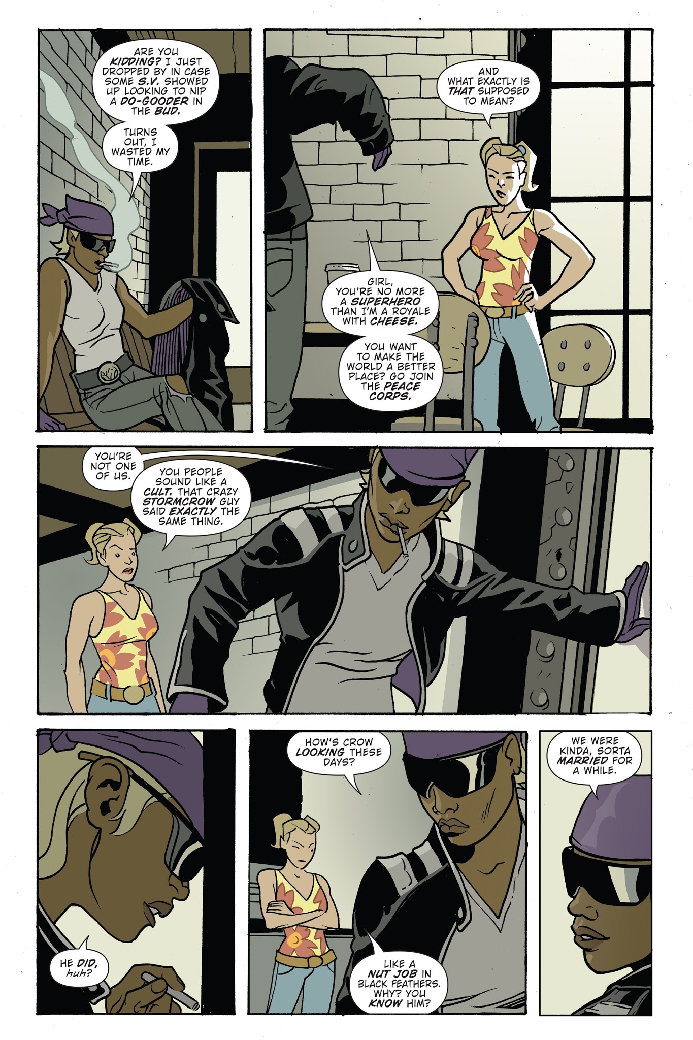 Read online Heroines comic -  Issue # TPB - 18