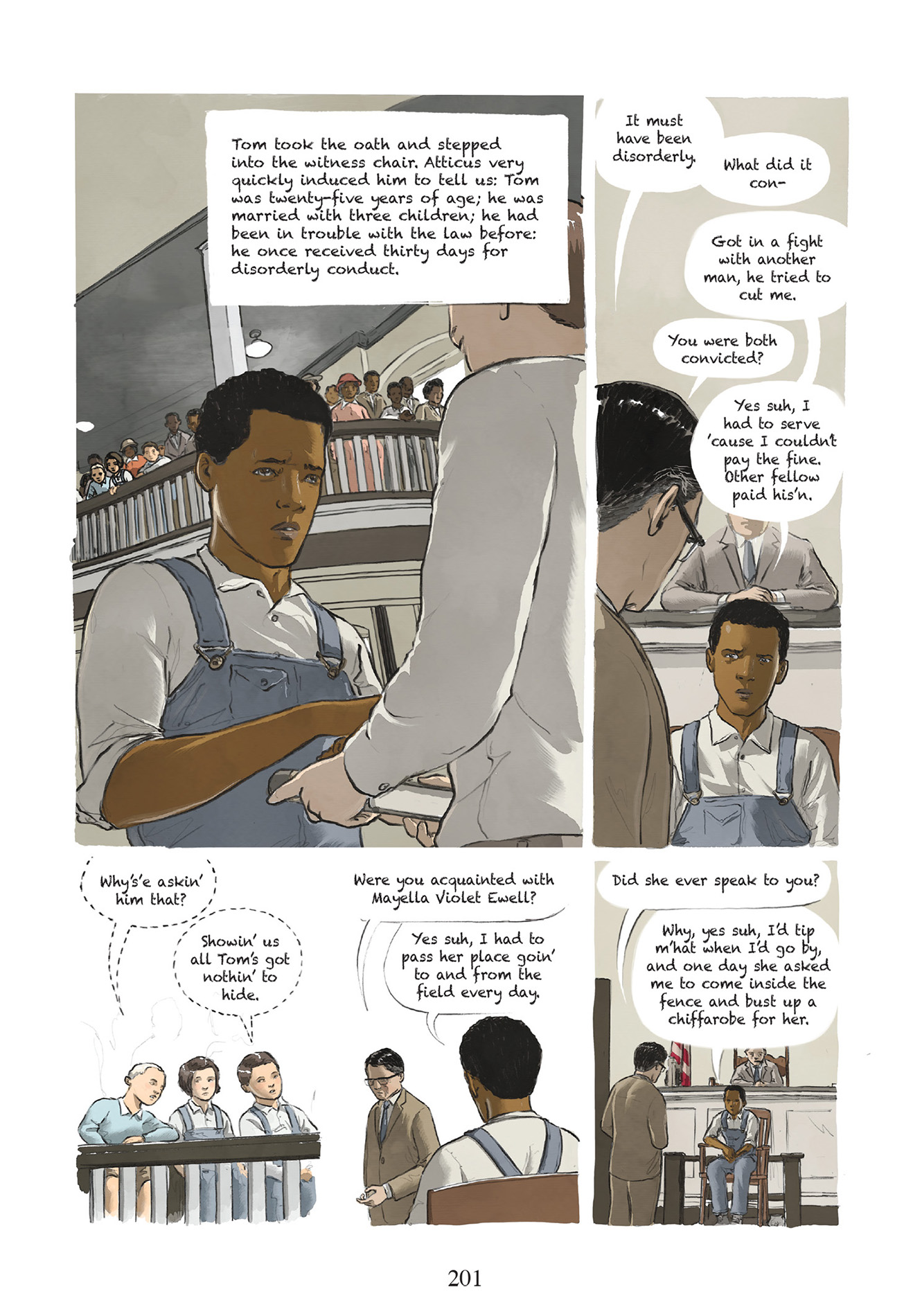 Read online To Kill a Mockingbird: A Graphic Novel comic -  Issue # TPB (Part 3) - 15