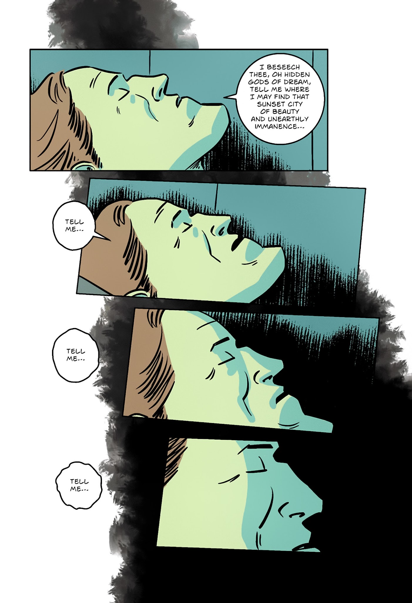 Read online The Dream-Quest of Unknown Kadath comic -  Issue # TPB - 17