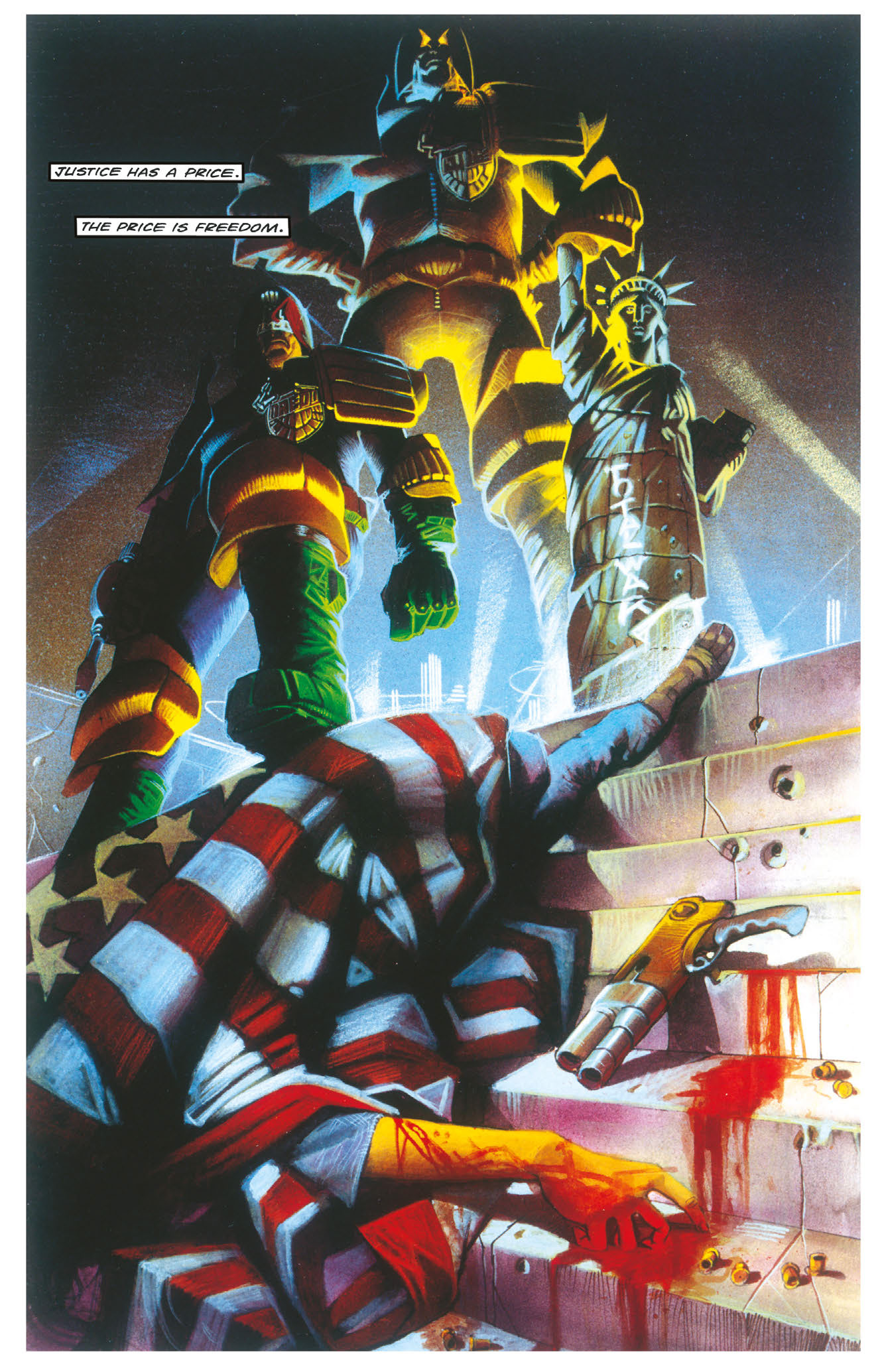 Read online Essential Judge Dredd: America comic -  Issue # TPB (Part 1) - 46