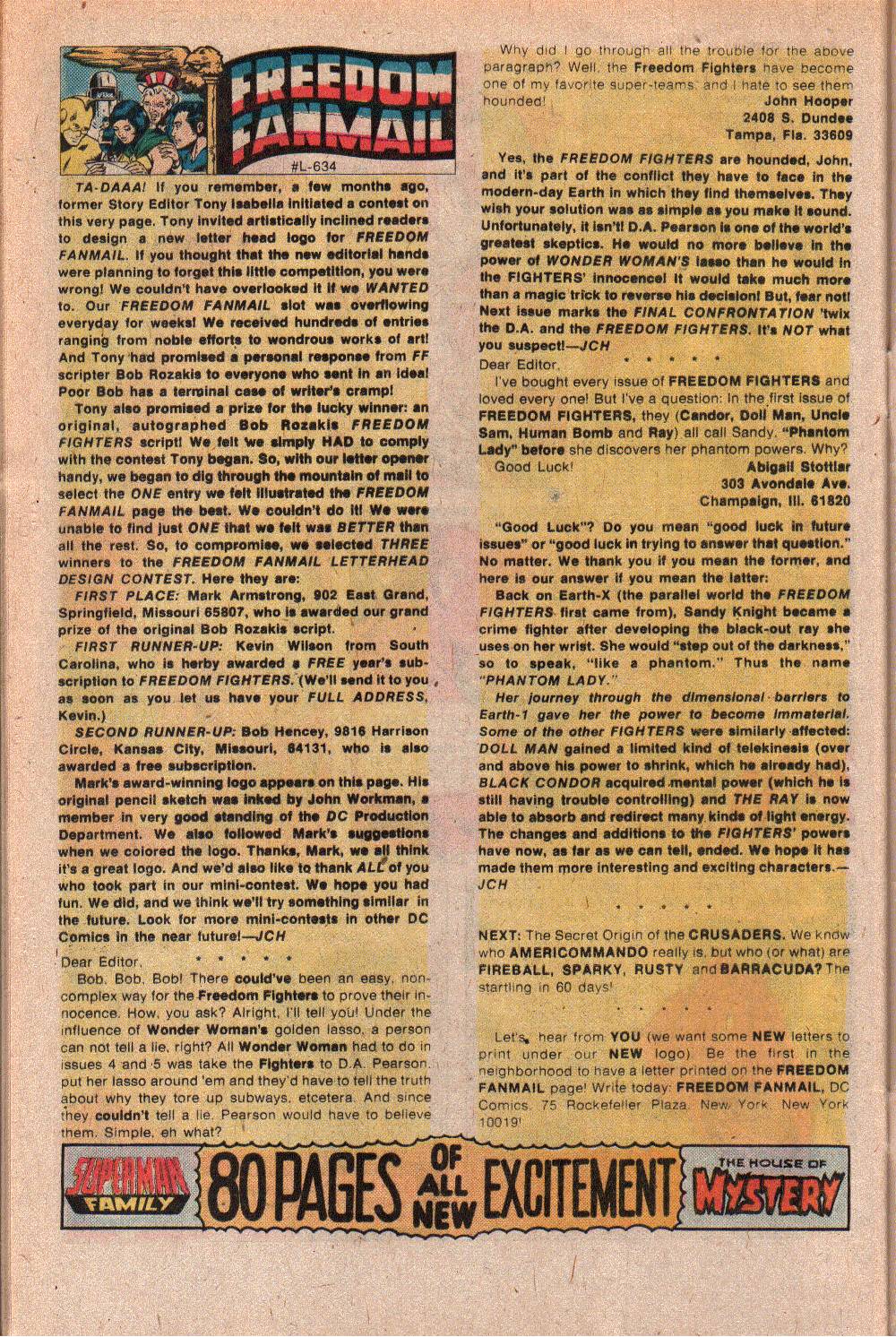 Read online Freedom Fighters (1976) comic -  Issue #8 - 32