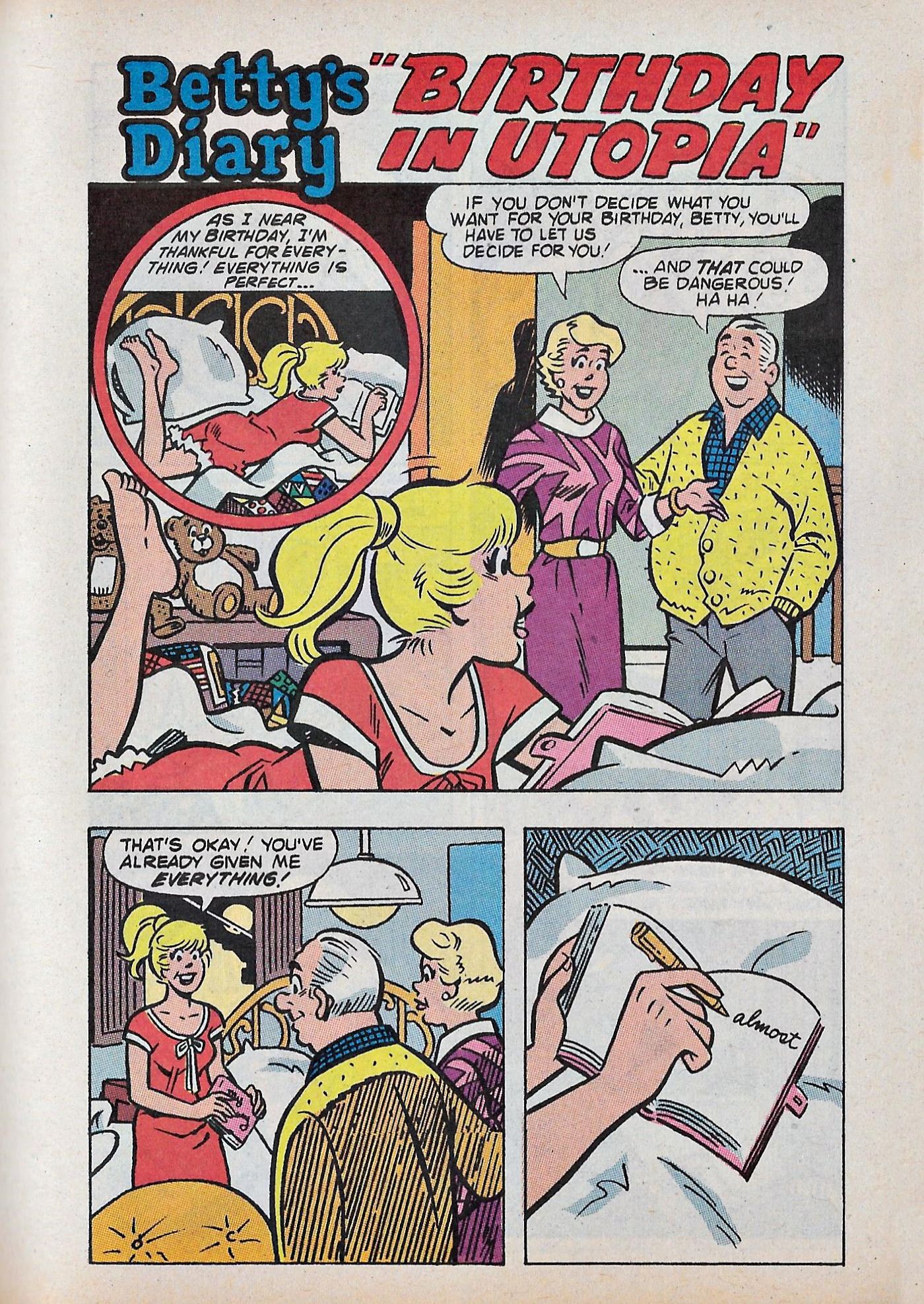 Read online Betty and Veronica Digest Magazine comic -  Issue #56 - 67