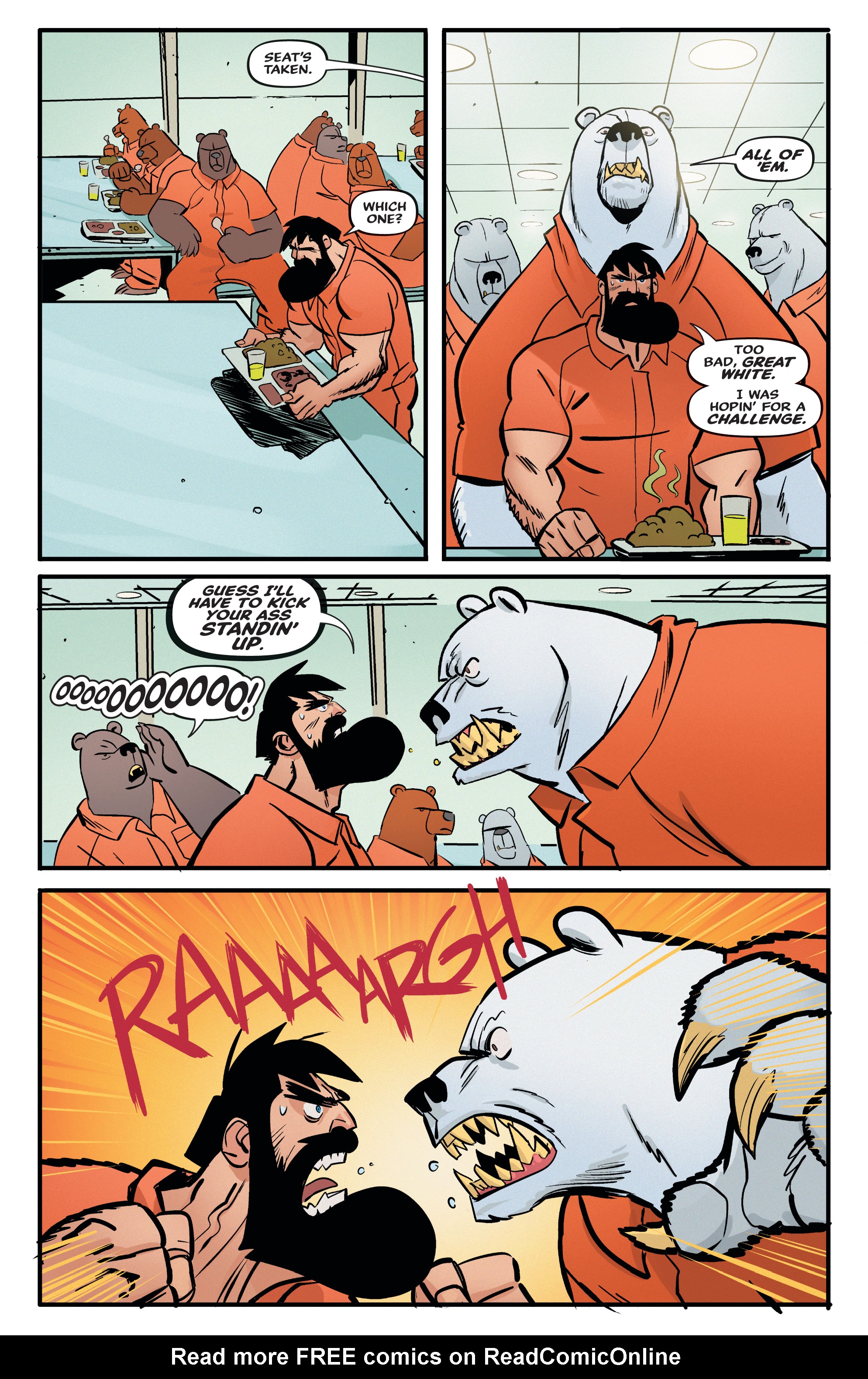 Read online Shirtless Bear-Fighter! 2 comic -  Issue #4 - 5