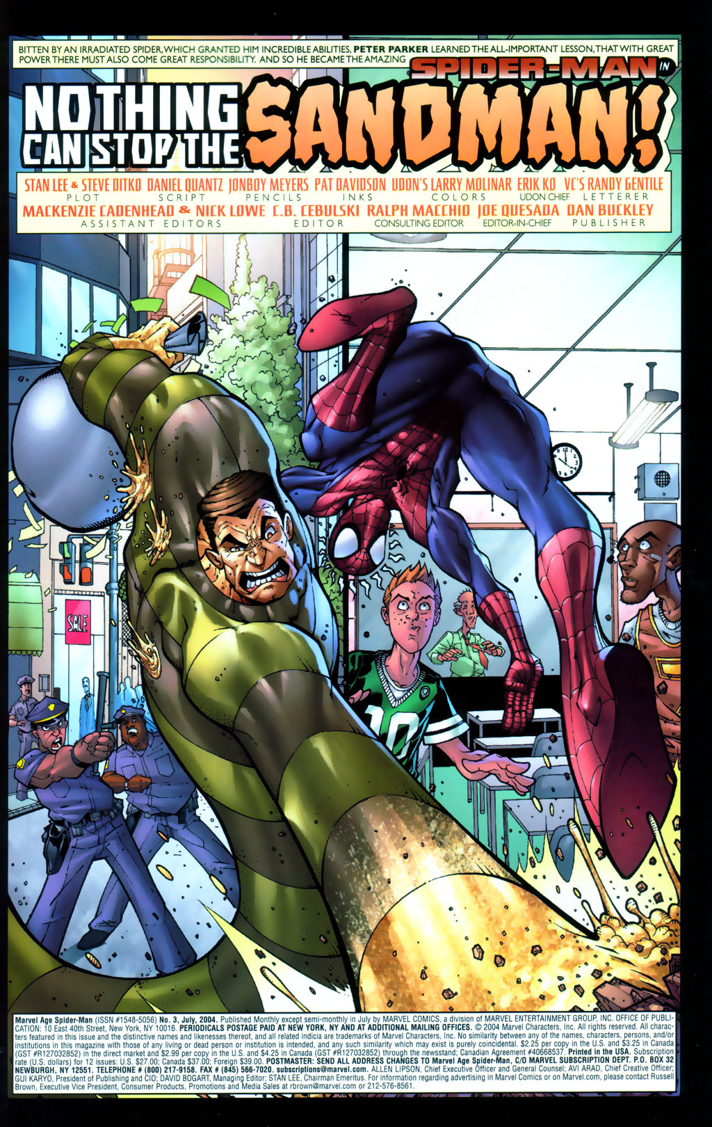 Read online Marvel Age Spider-Man comic -  Issue #3 - 2