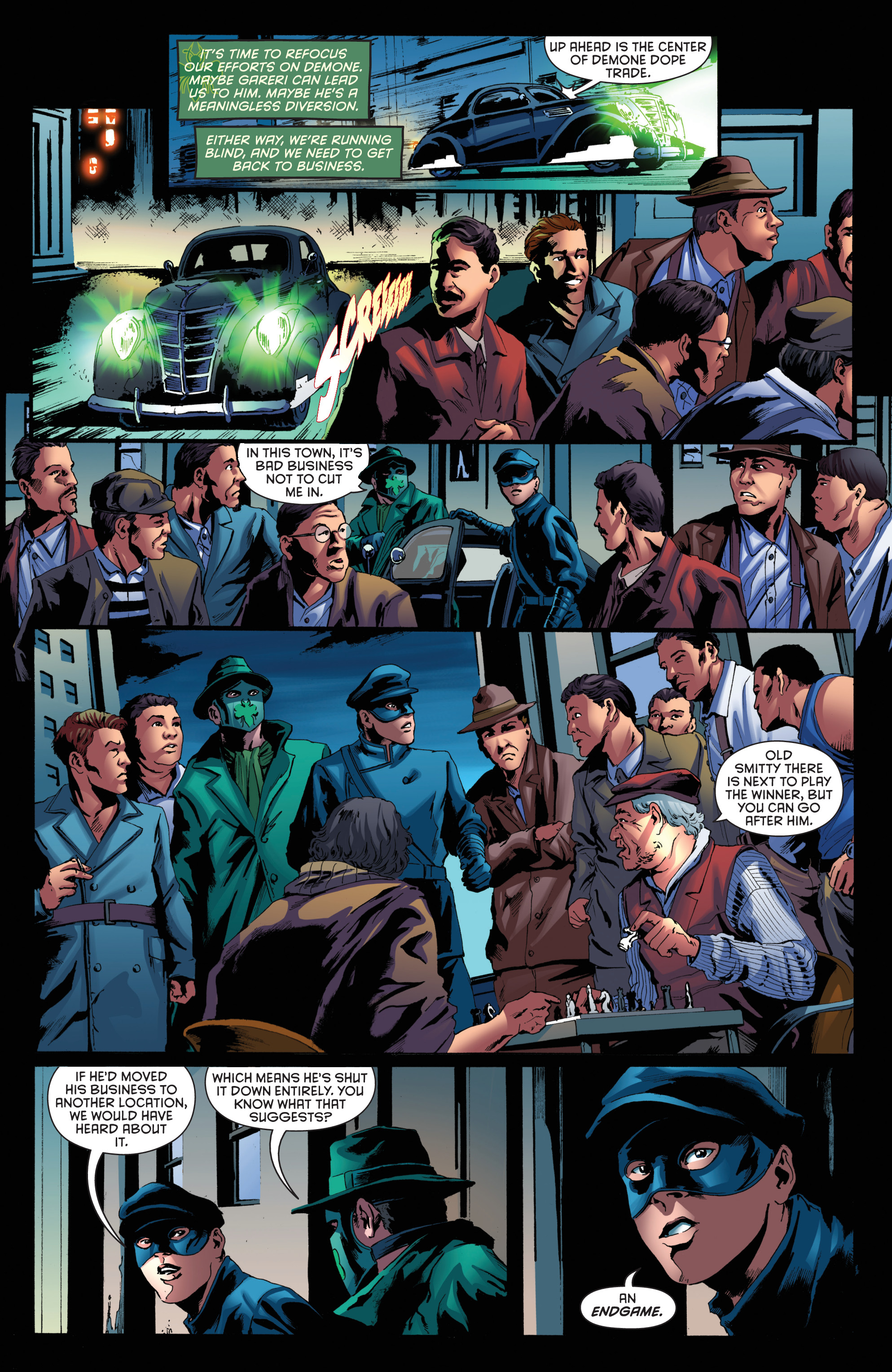 Read online Green Hornet: Reign of The Demon comic -  Issue #3 - 17