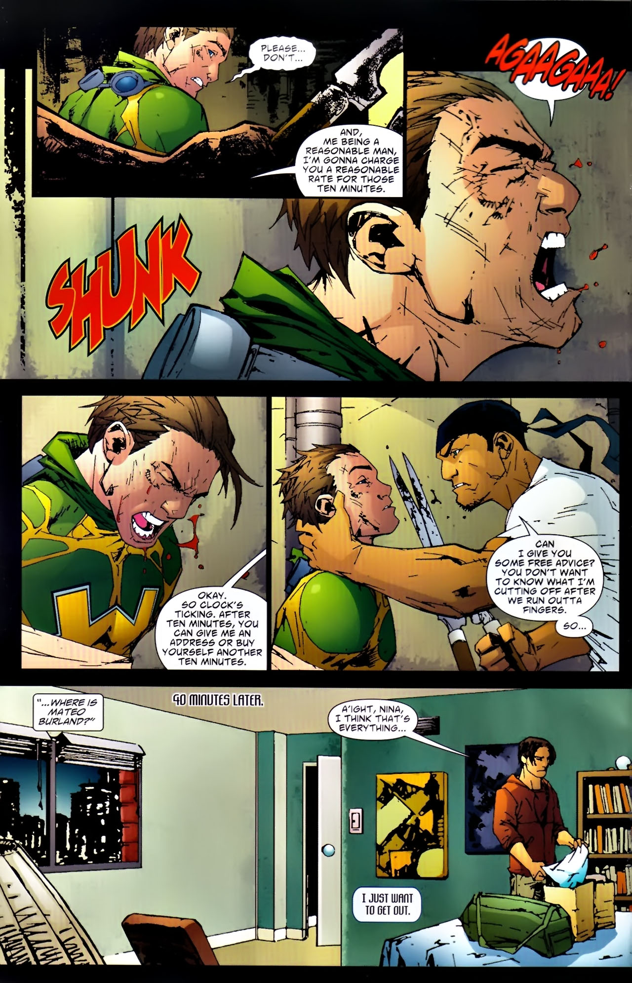 Read online The Web comic -  Issue #5 - 6