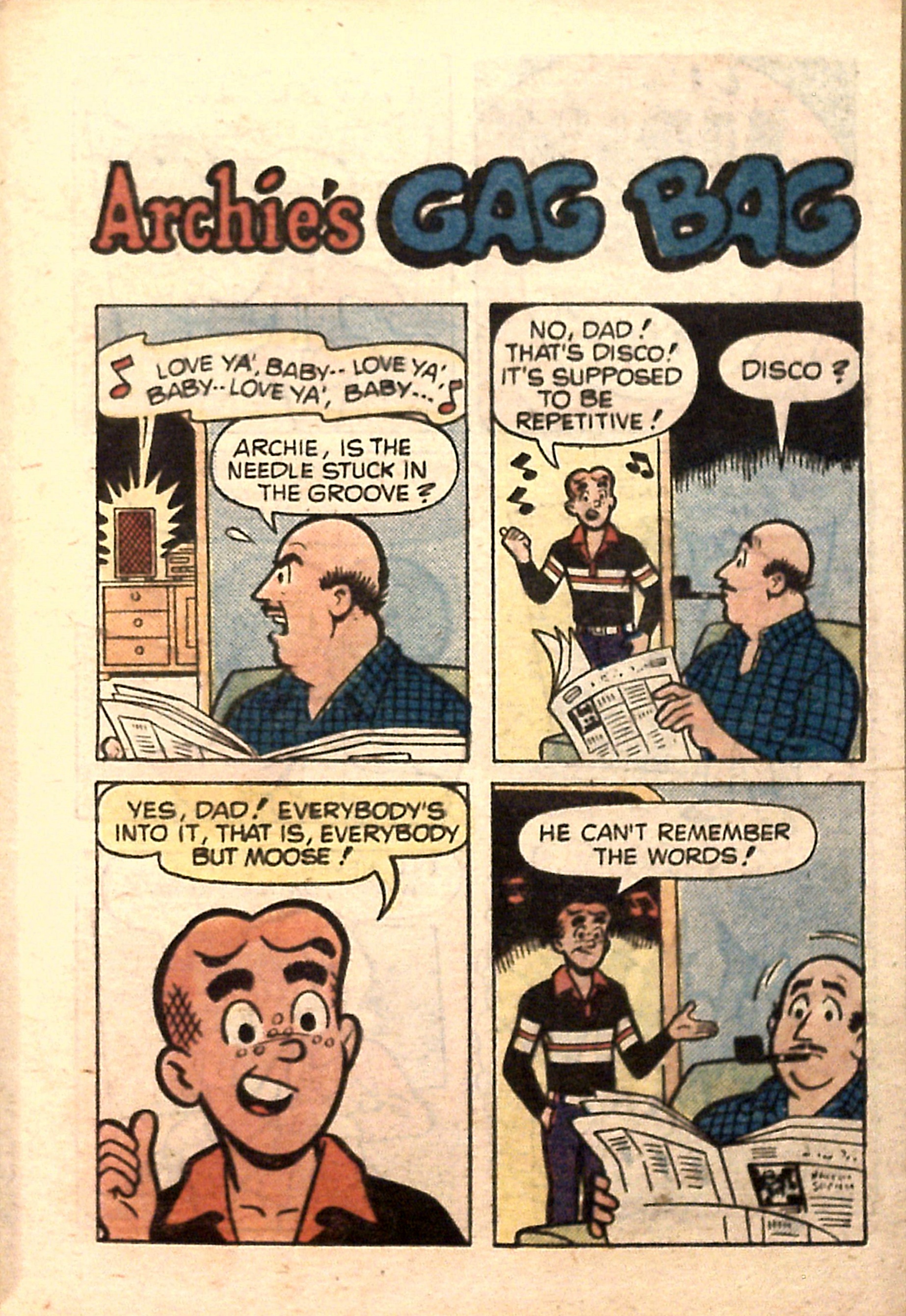 Read online Archie...Archie Andrews, Where Are You? Digest Magazine comic -  Issue #20 - 45