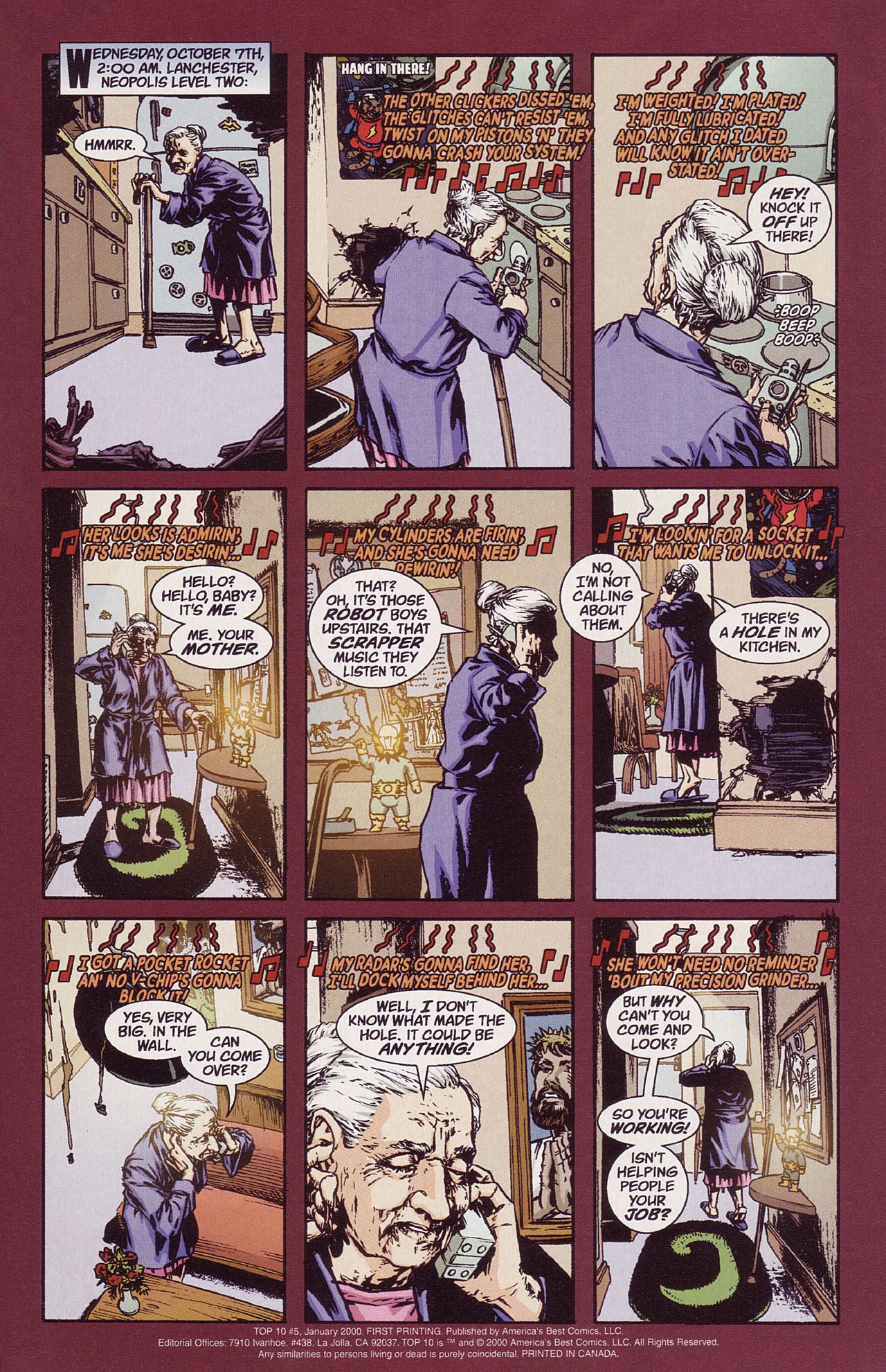 Read online Top 10 comic -  Issue #5 - 3