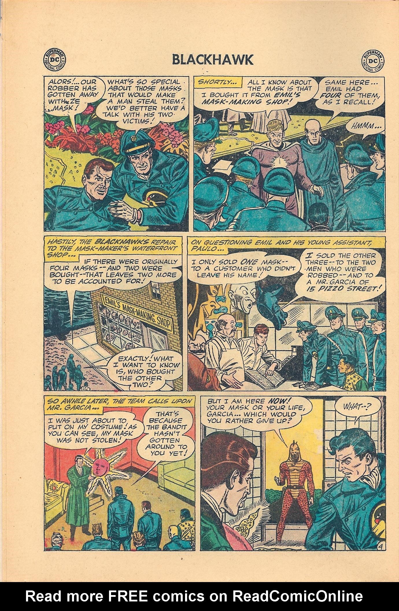 Read online Blackhawk (1957) comic -  Issue #149 - 6