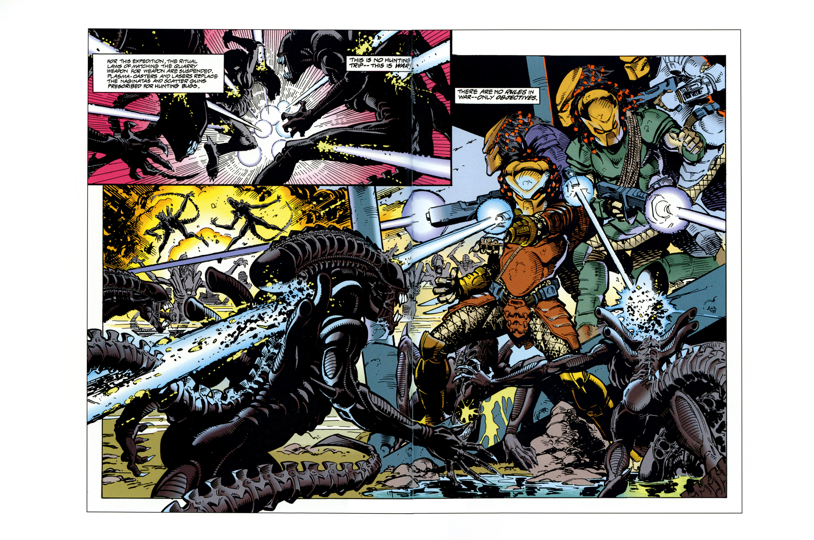 Read online Aliens/Predator: Panel to Panel comic -  Issue # TPB (Part 2) - 25