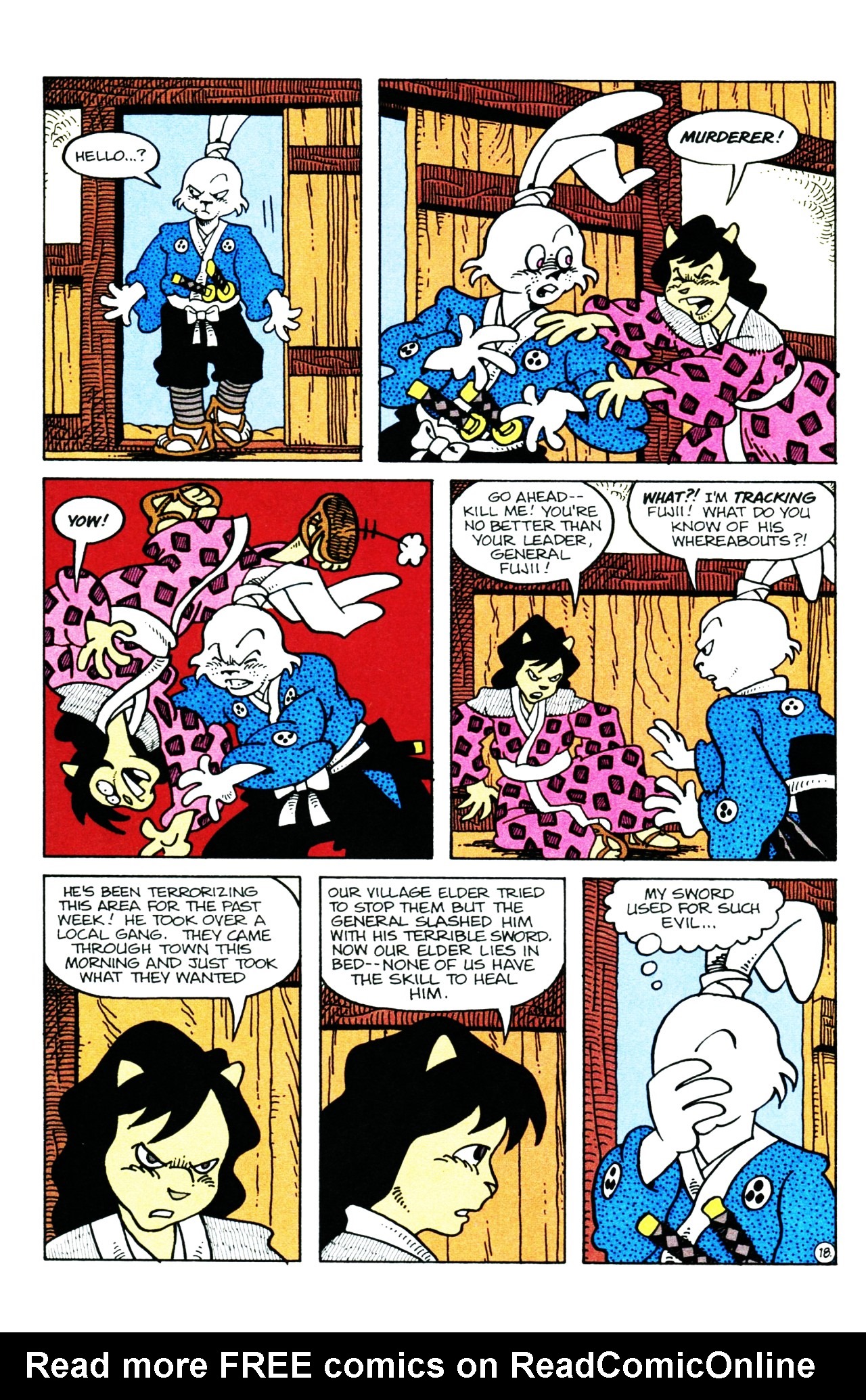Read online Usagi Yojimbo (1993) comic -  Issue #11 - 19