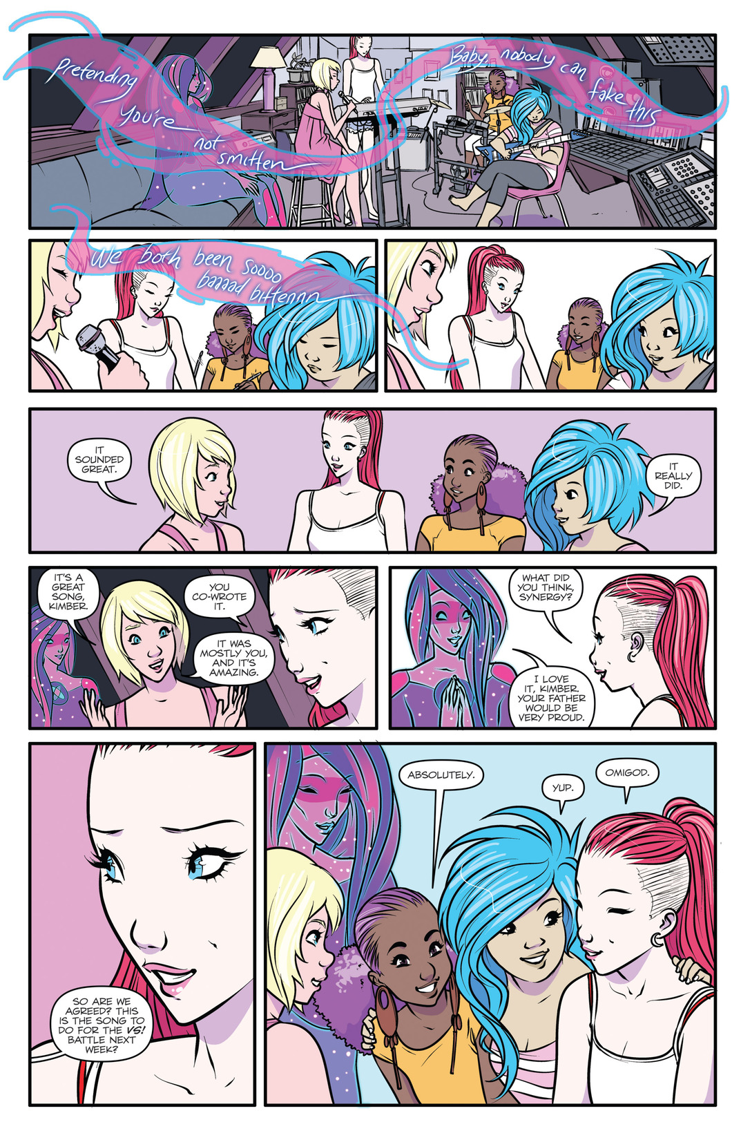 Read online Jem and The Holograms comic -  Issue #5 - 14
