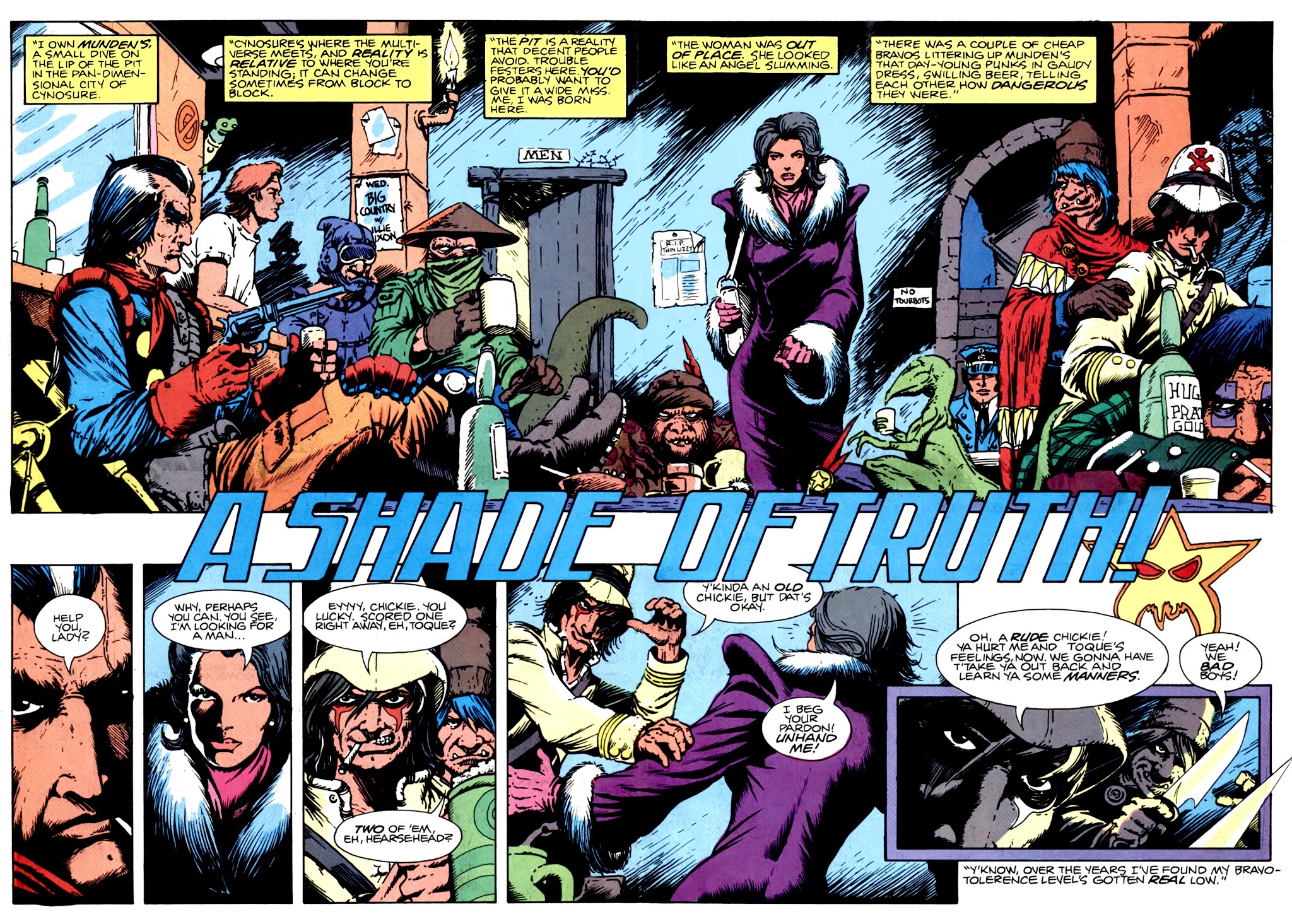 Read online Grimjack comic -  Issue #1 - 4
