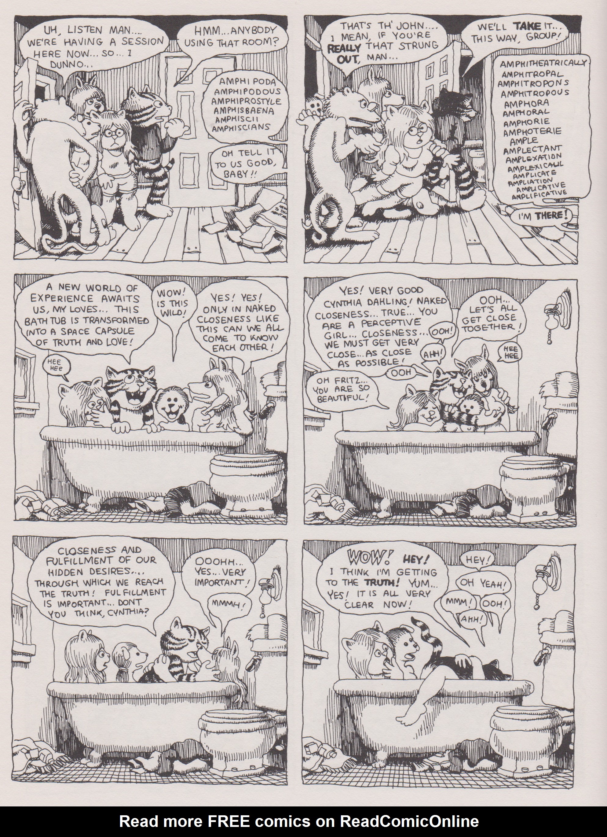 Read online The Complete Fritz the Cat comic -  Issue # Full (Part 2) - 55