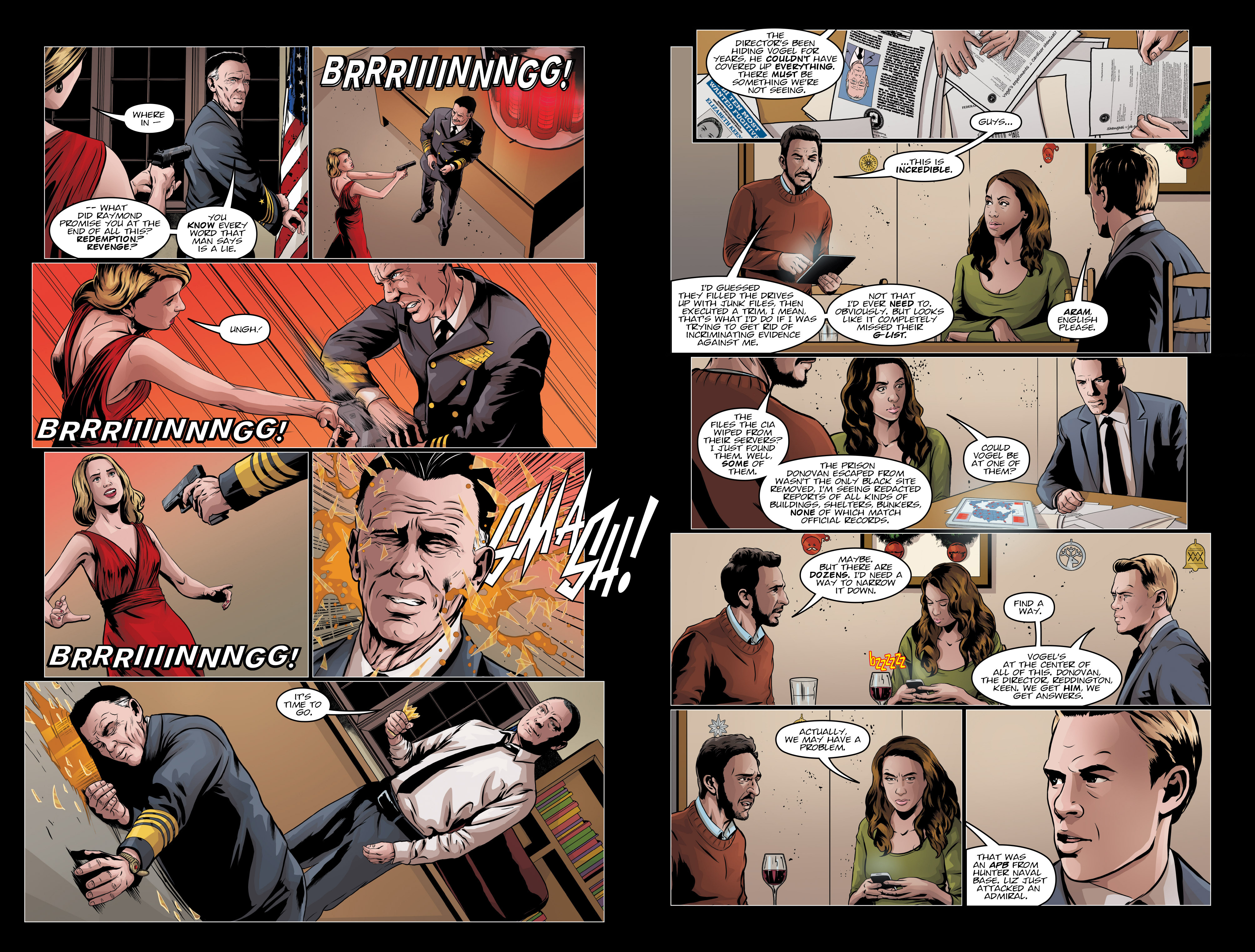 Read online The Blacklist comic -  Issue #10 - 4