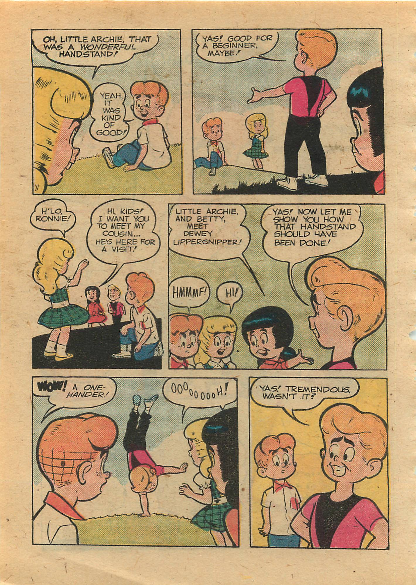 Read online Little Archie Comics Digest Magazine comic -  Issue #1 - 101